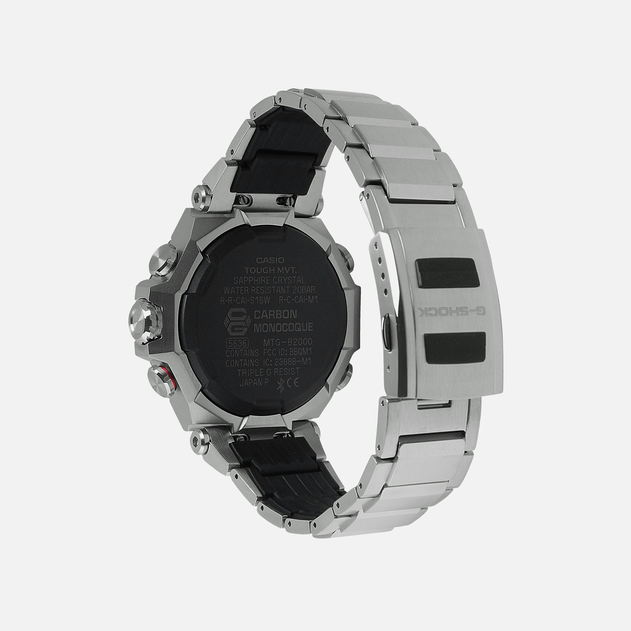 G Shock Mtg B00d 1a Dual Core Guard Blue Ip Bezel On Bracelet Hodinkee Shop