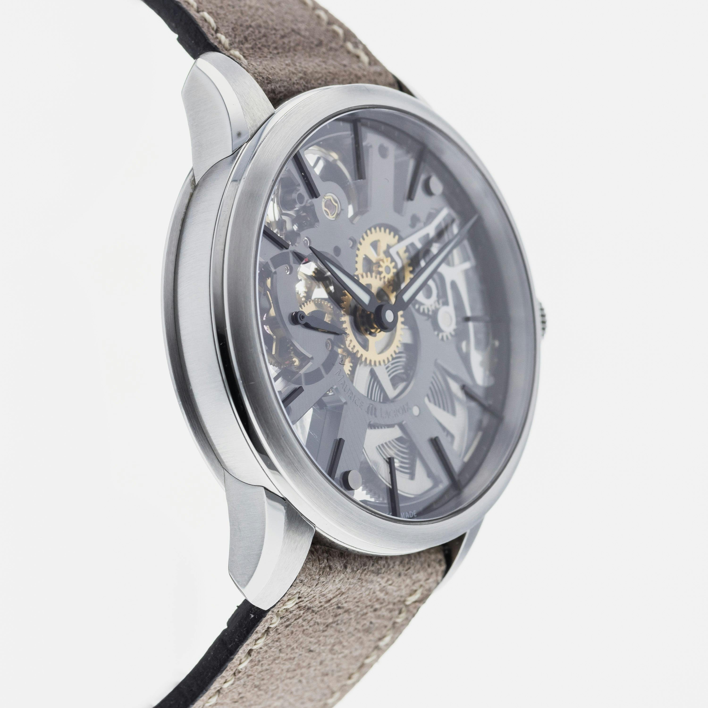 【Rick】計14ml Maurice Lacroix Masterpiece Squelette MP7138-SS001 – HODINKEE Shop
