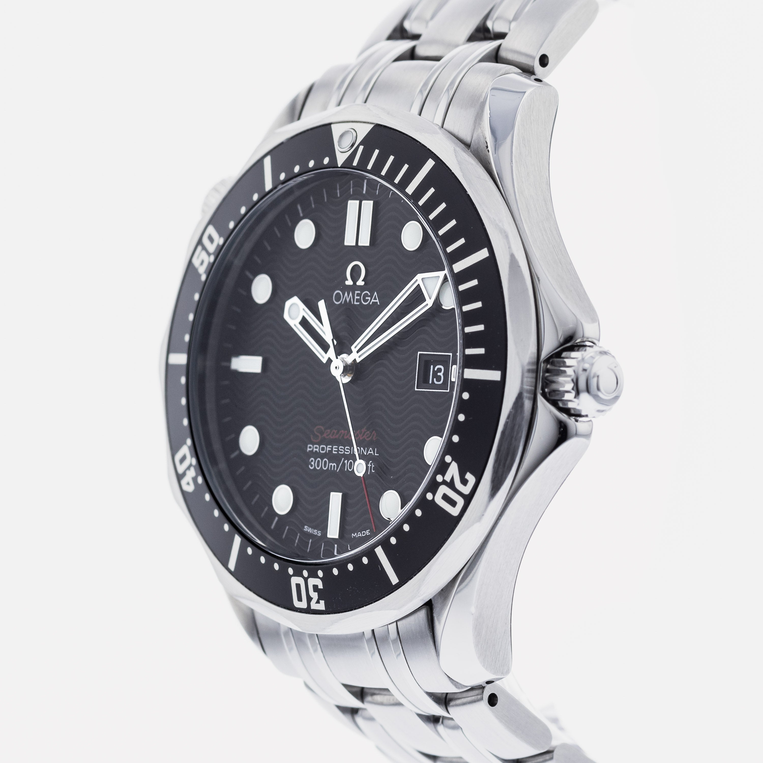 オメガ OMEGA Seamaster Professional 300m Omega Seamaster 300m 212.30.41.61.01.001 Black Dial Quartz