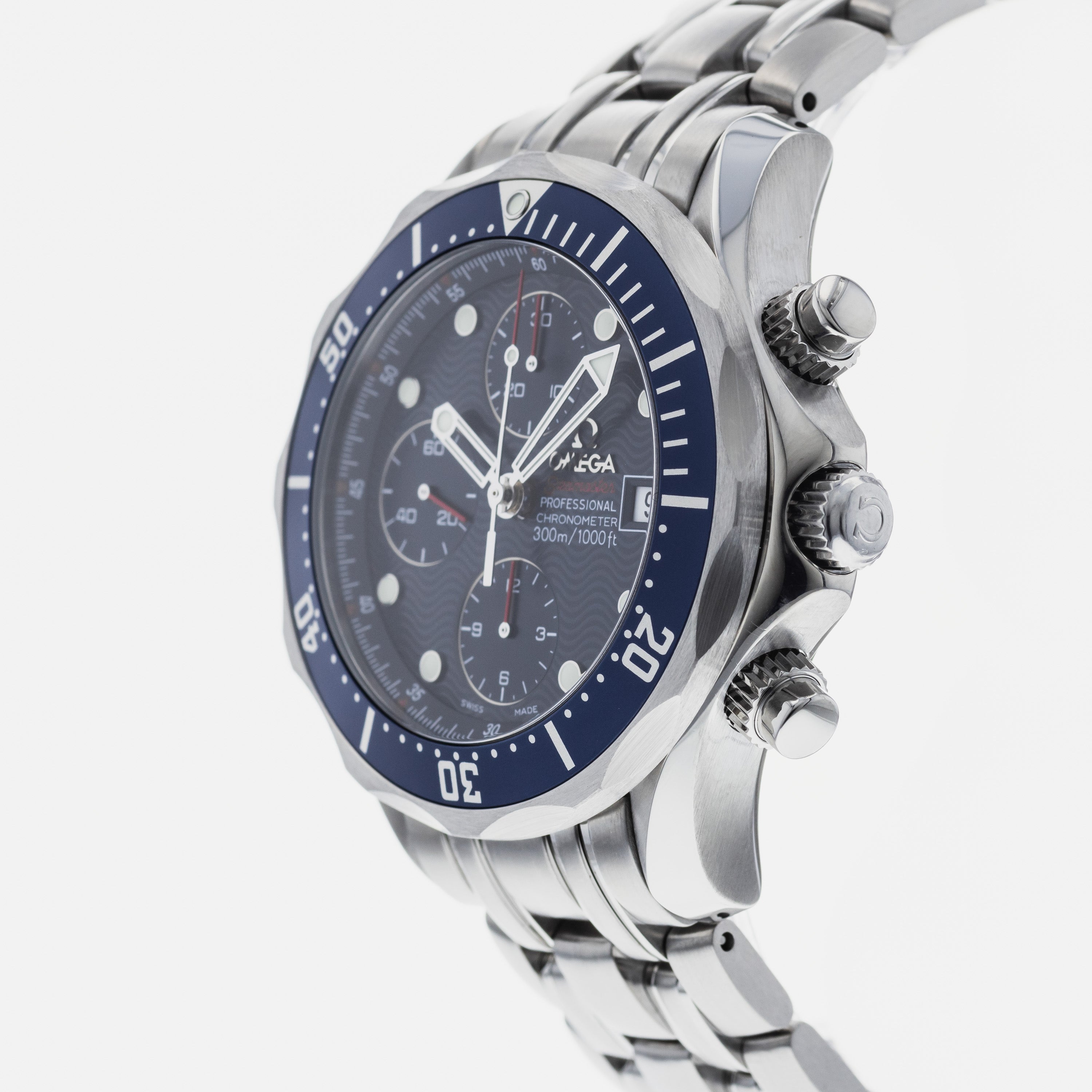 最終値下げ　WHAT WE WANT×droppers_premium OMEGA Seamaster 300M Diver Chronograph 2225.80.00 – HODINKEE