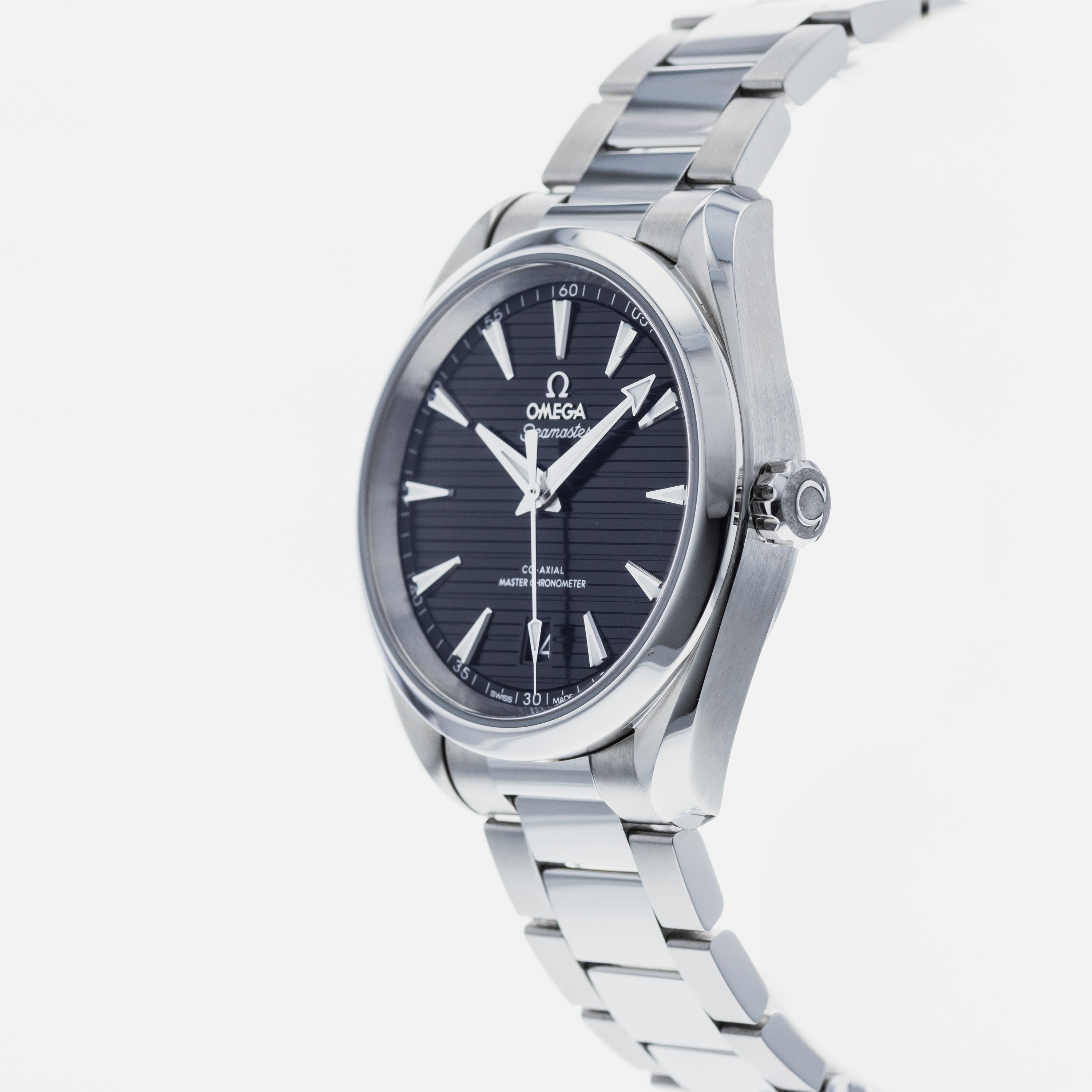 OMEGA Seamaster シルバー ダイヤル 150m オメガ/シーマスターデイト/クロスラインシルバーダイヤル/Omega