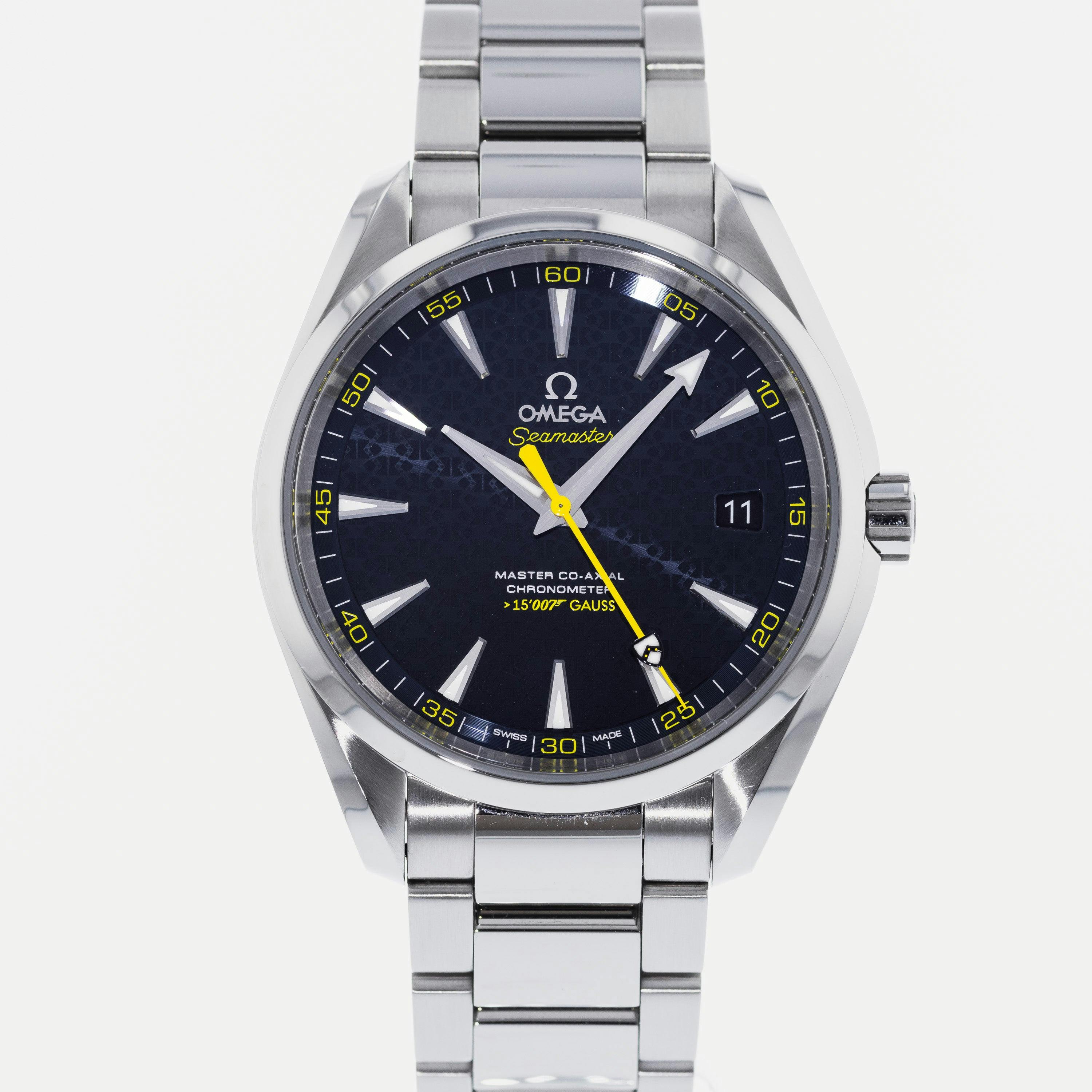 OMEGA Seamaster Aqua Terra 150M Master Co-Axial James Bond Spectre