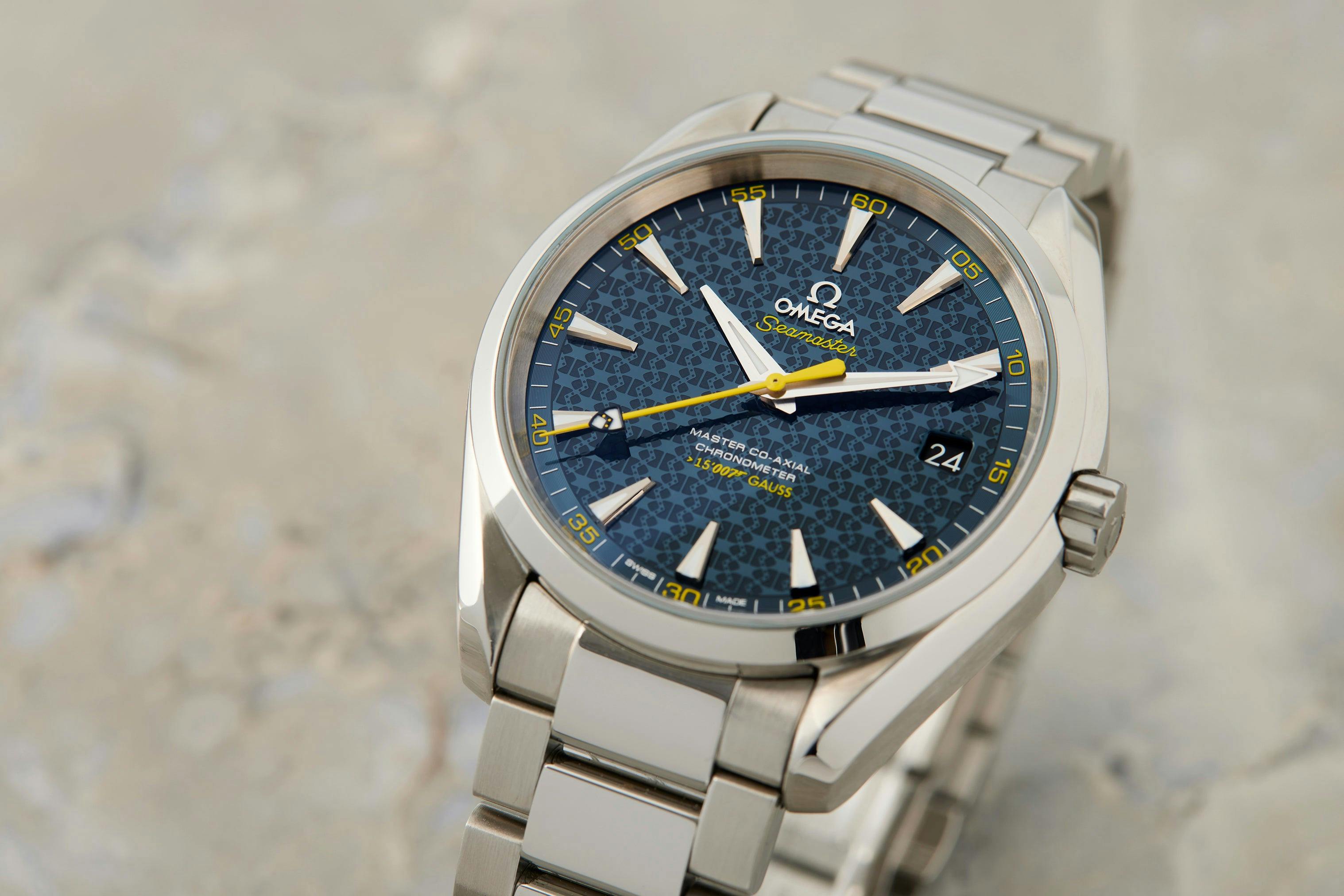 OMEGA Seamaster Aqua Terra 150M Master Co-Axial James Bond Spectre