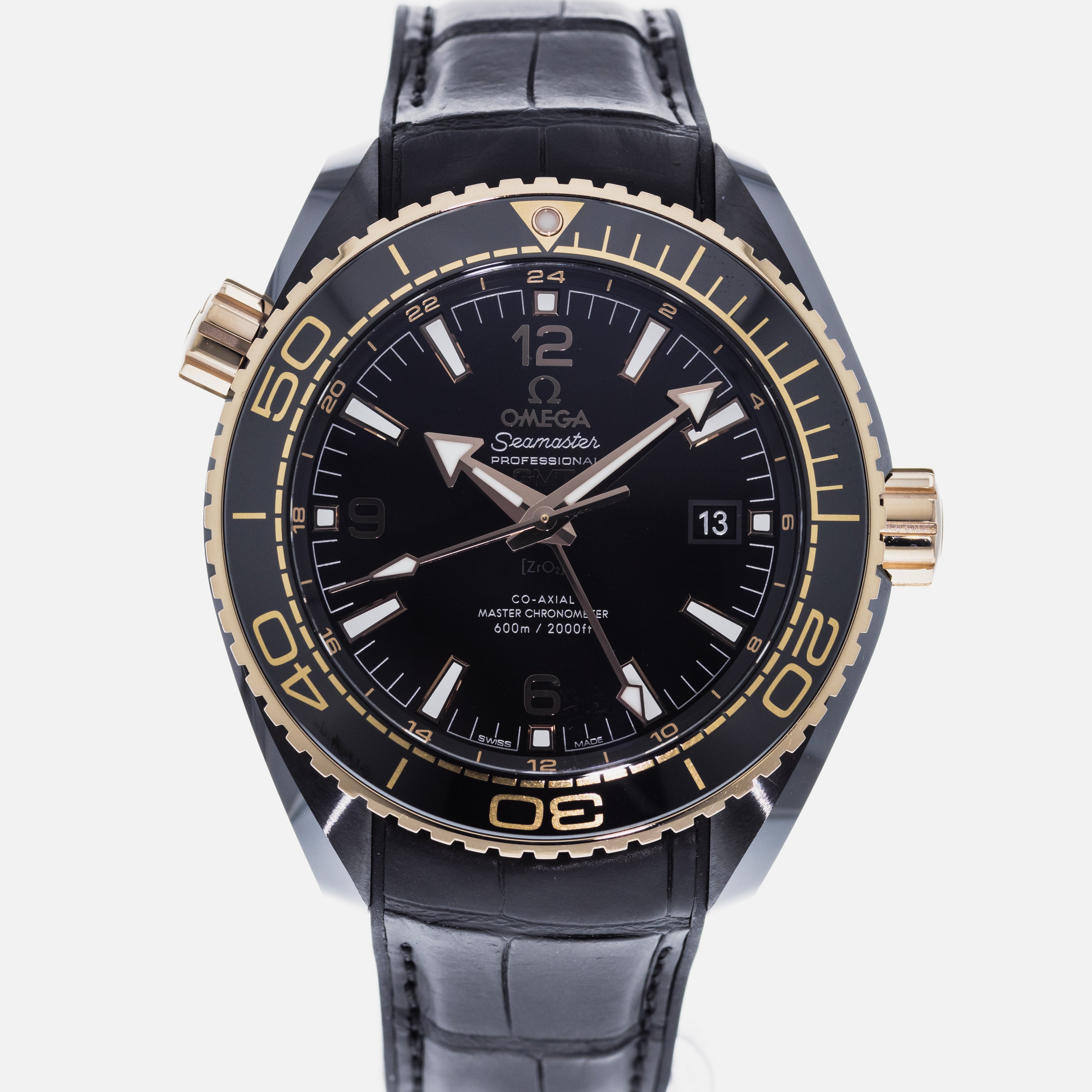 OMEGA Seamaster Planet Ocean 600M Co-Axial Master Chronometer GMT