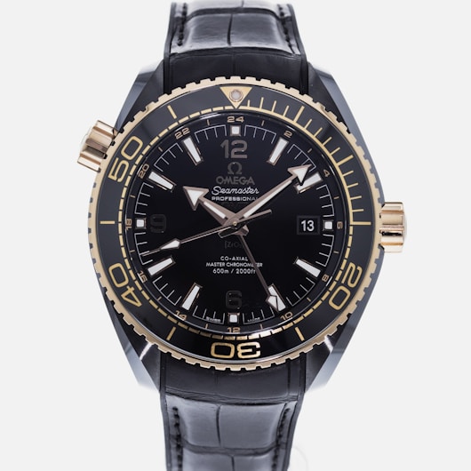 Seamaster Planet Ocean 600M Co-Axial Master Chronometer GMT Deep Black 215.63.46.22.01.001