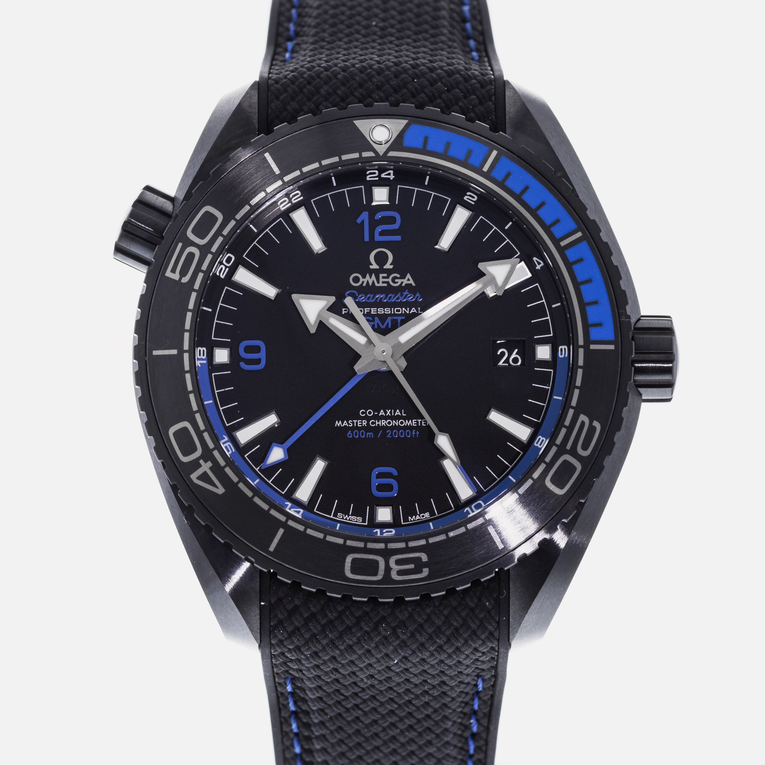 OMEGA Seamaster Planet Ocean 600M GMT Co-Axial Master Chronometer