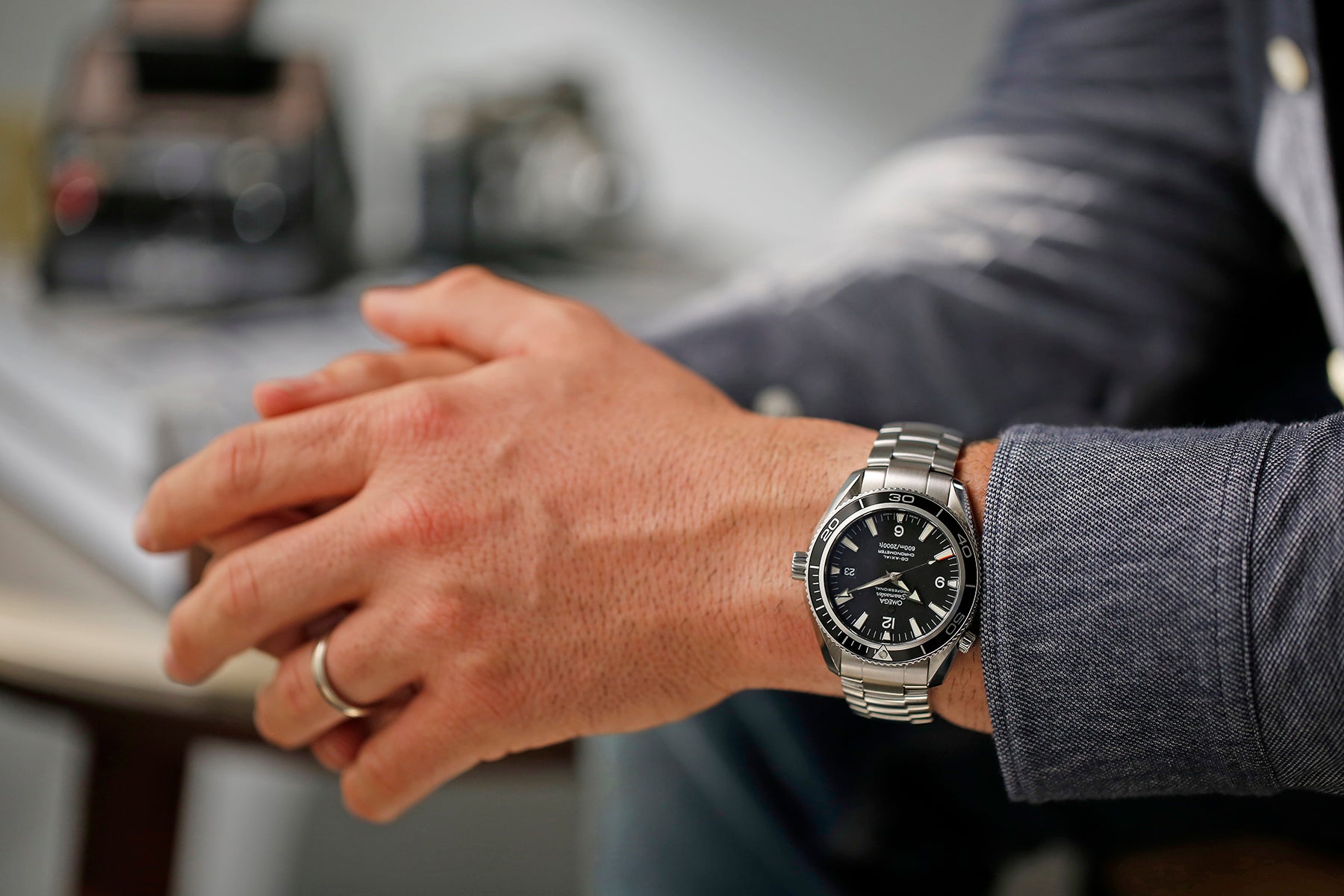 omega seamaster lug to lug wrist size