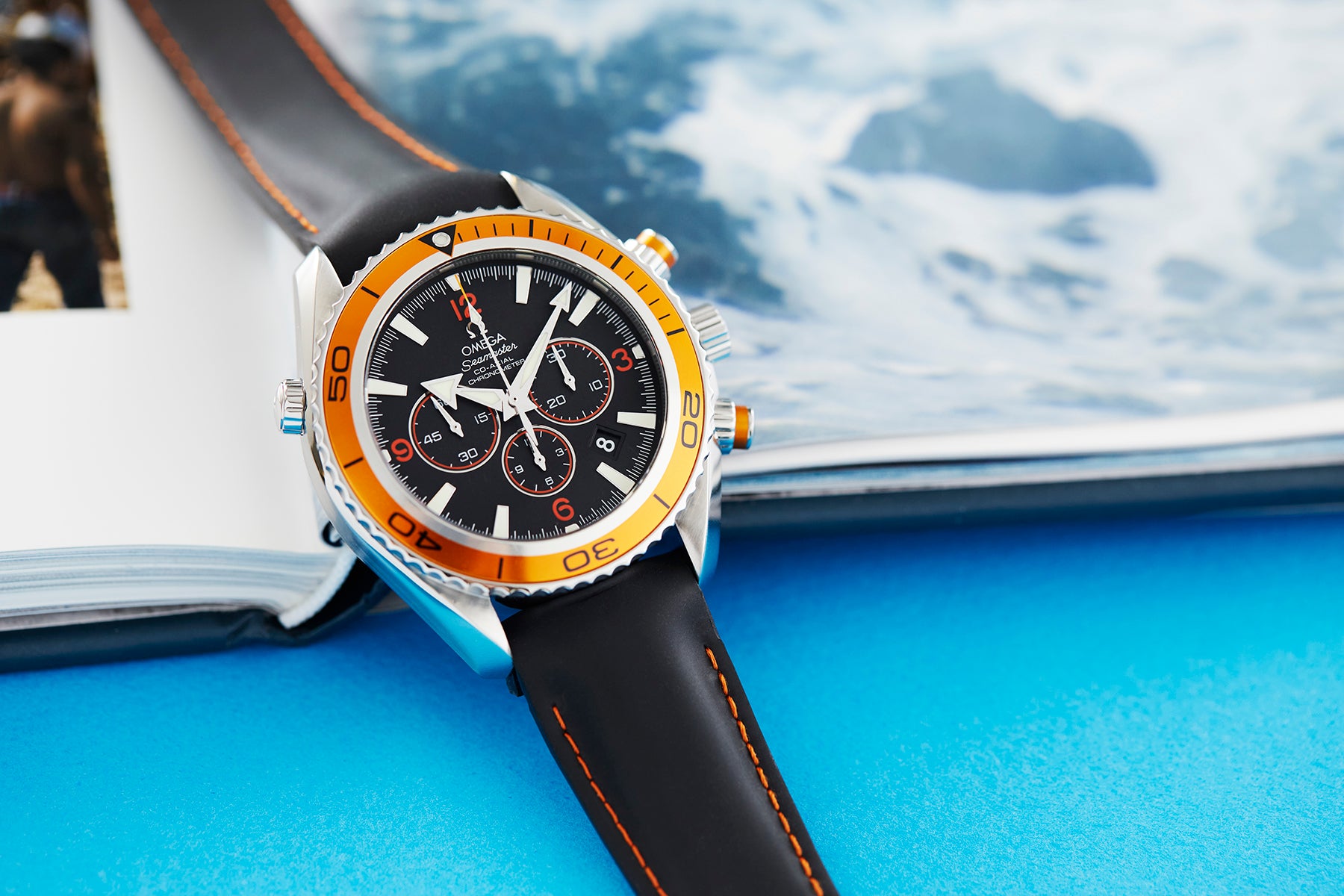 Omega Swatch Moon Watch Mission to Uranus Chronograph Quartz