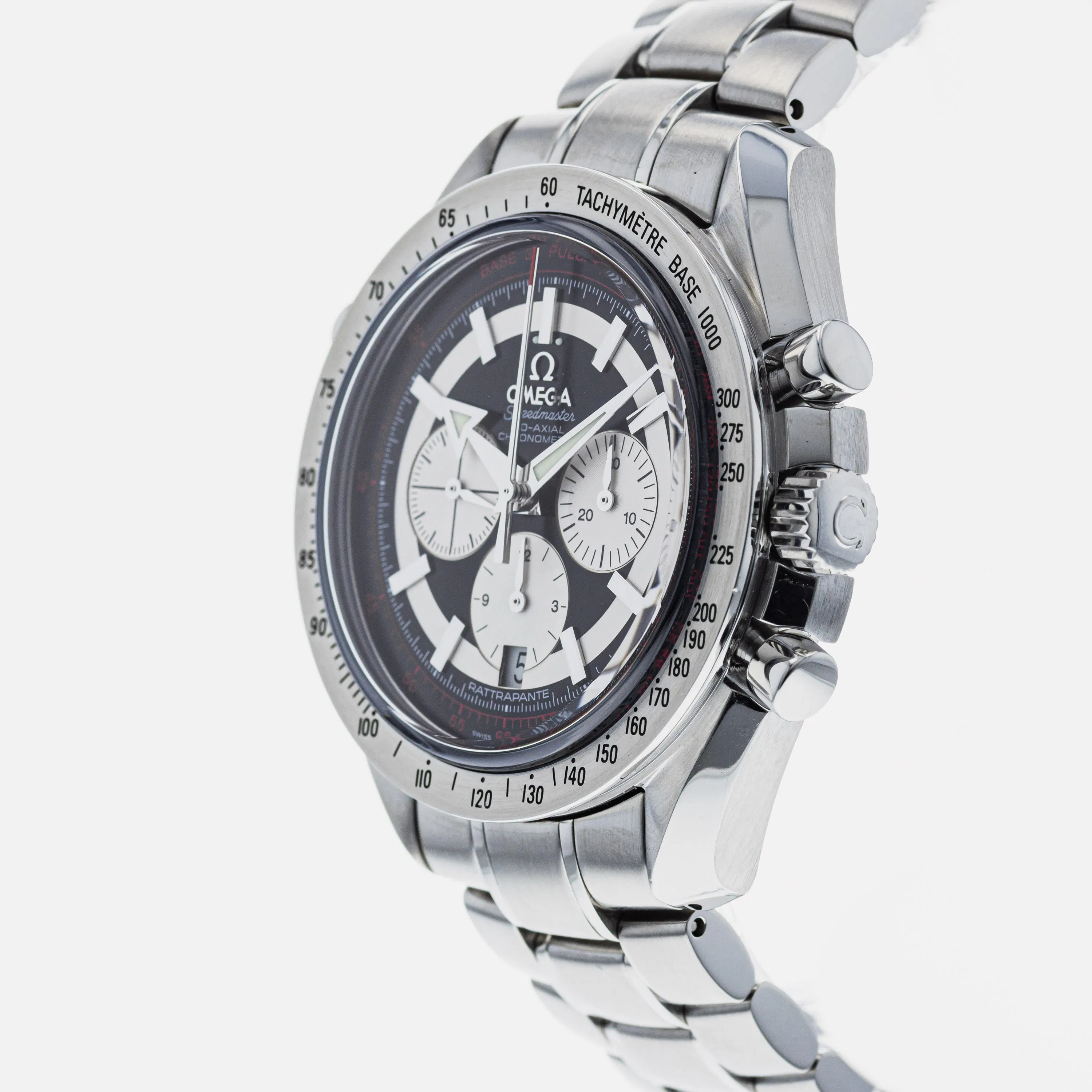 OMEGA Speedmaster Broad Arrow Rattrapante Panda Dial 3582.31.00  