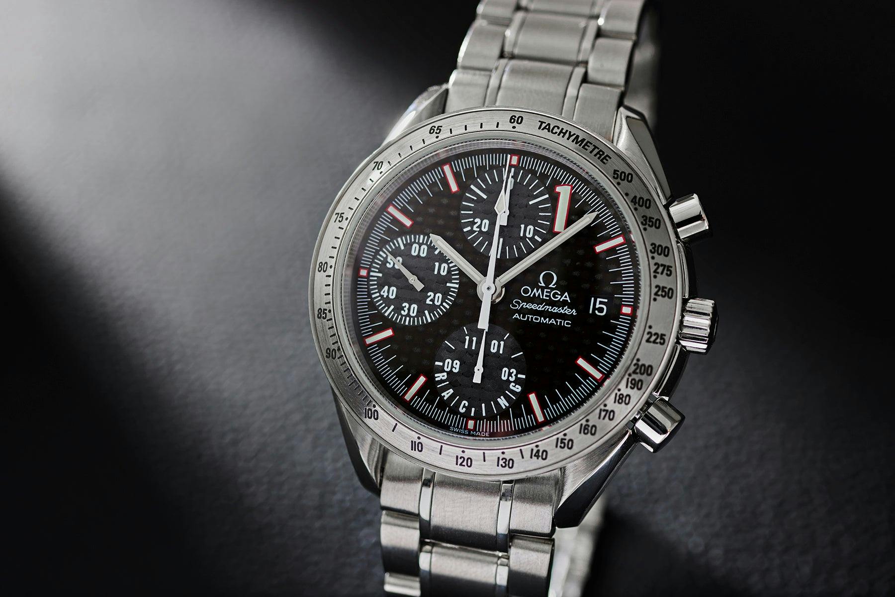 OMEGA Speedmaster Date Michael Schumacher Racing Chronograph