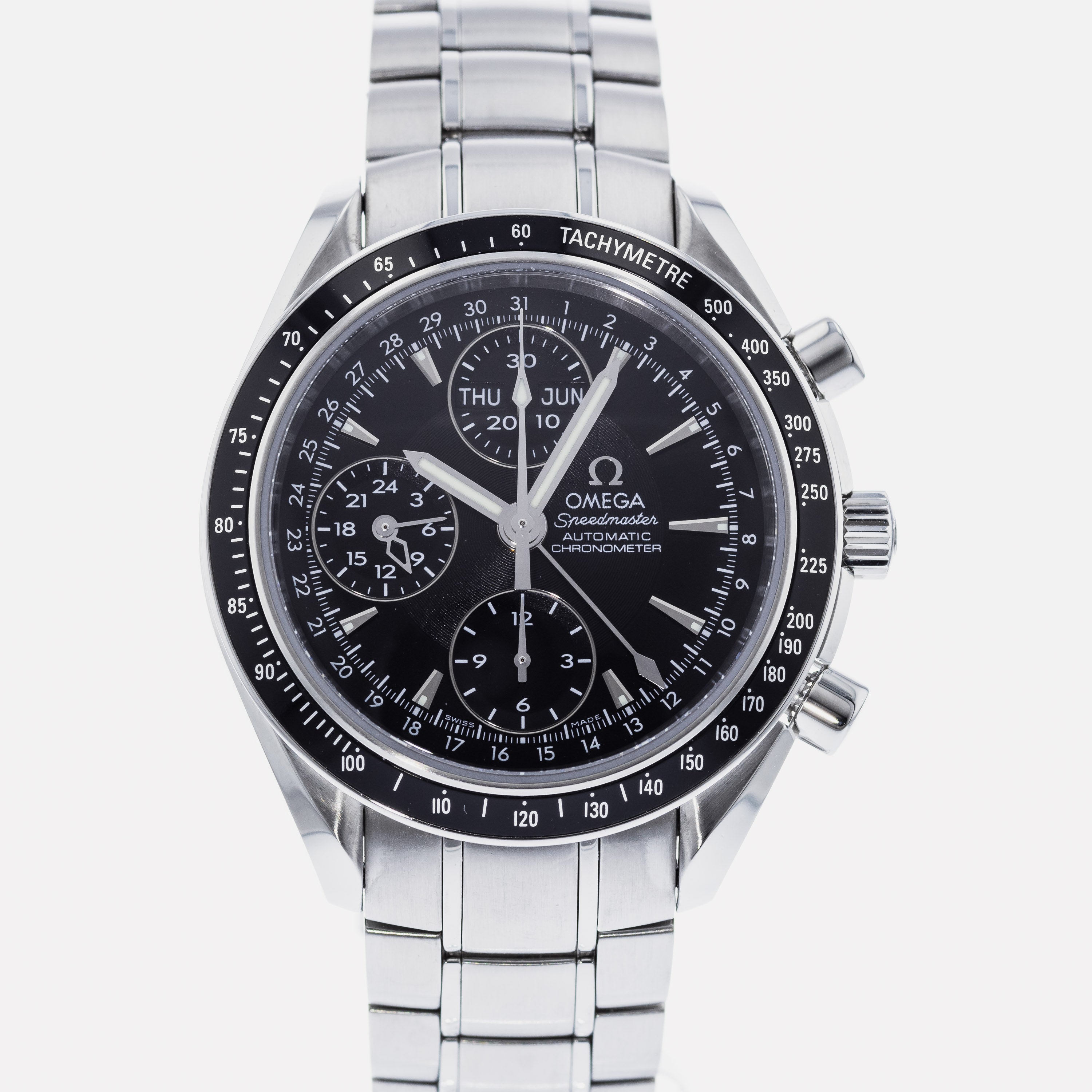 OMEGA Speedmaster Day-Date Chronograph 3220.50.00 – HODINKEE Shop