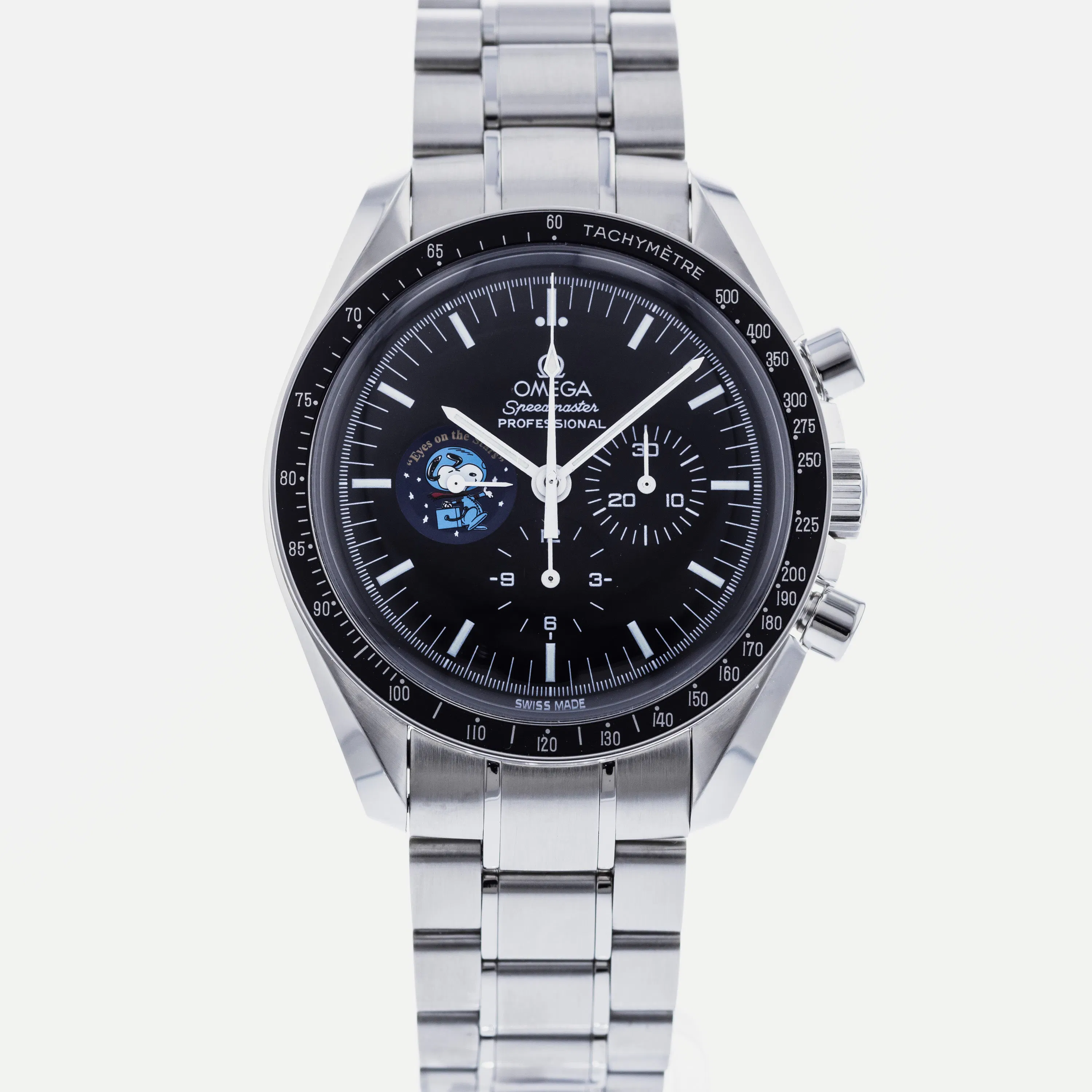 OMEGA Speedmaster Professional Moonwatch Chronograph Snoopy Eyes on the Stars Limited Edition