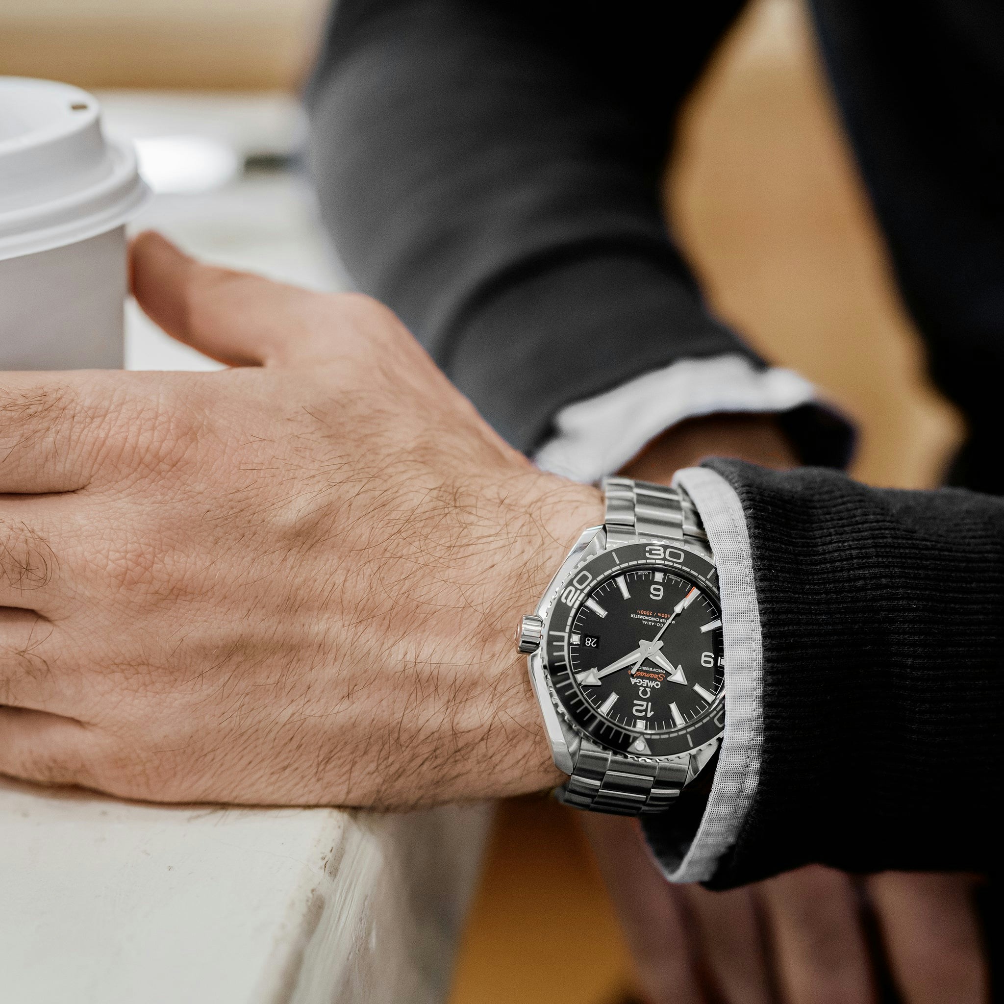 Omega Seamaster Planet Ocean 600m Co Axial Master Chronometer 43 5mm Black Dial On Bracelet Hodinkee Shop