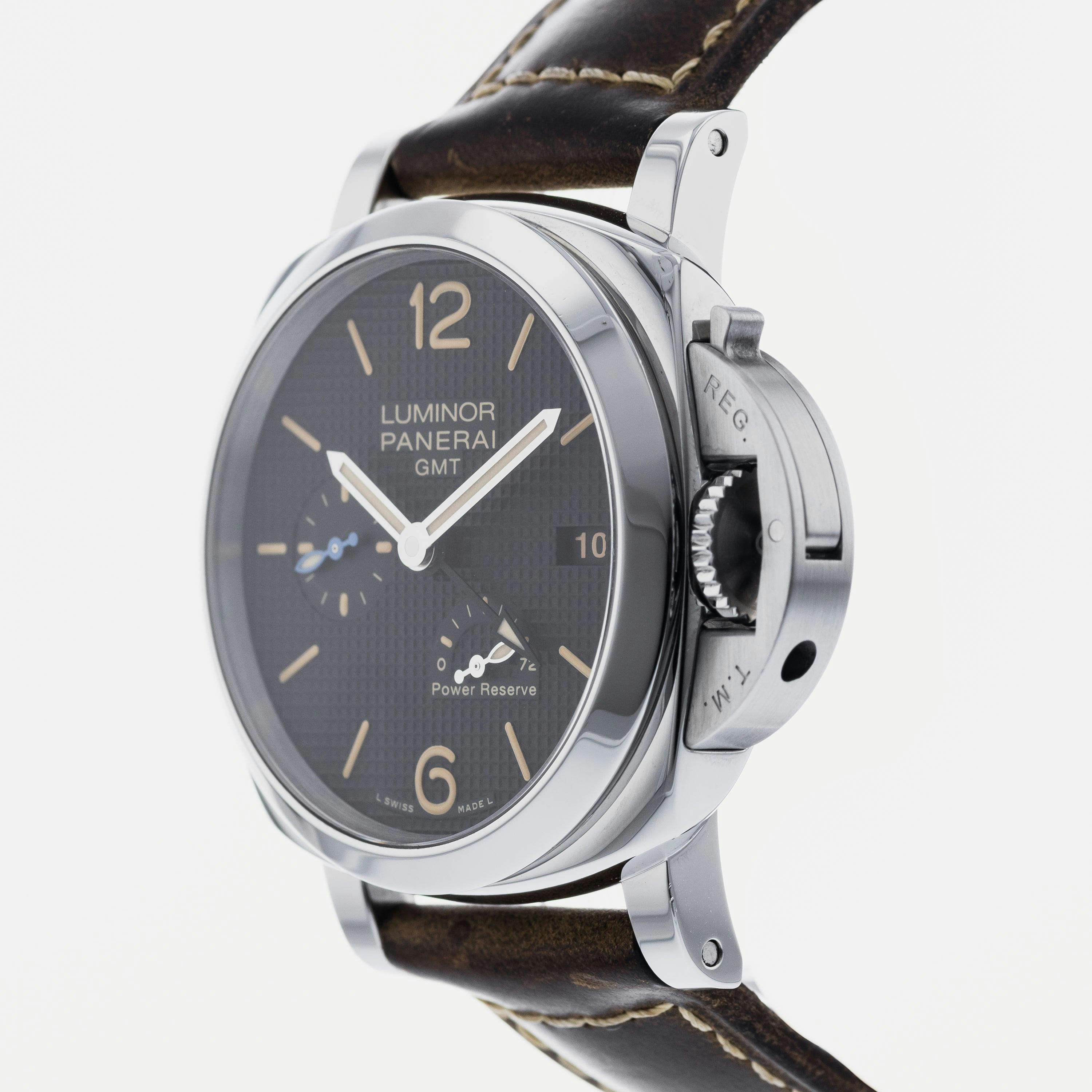 Panerai Luminor 1950 3 Days GMT Power Reserve PAM 1537 – HODINKEE Shop