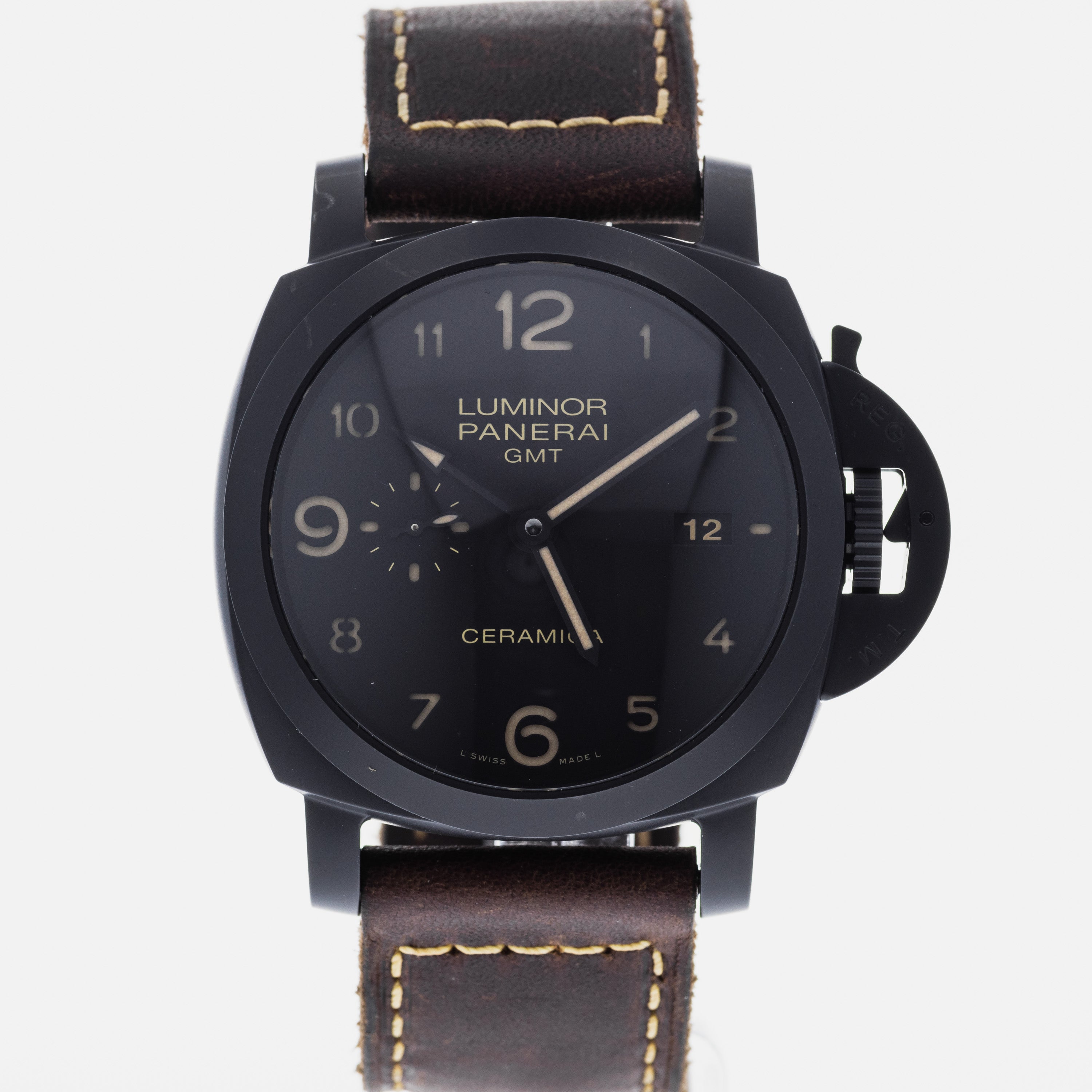 Panerai Luminor 1950 Days GMT Ceramica PAM 441 – HODINKEE Shop