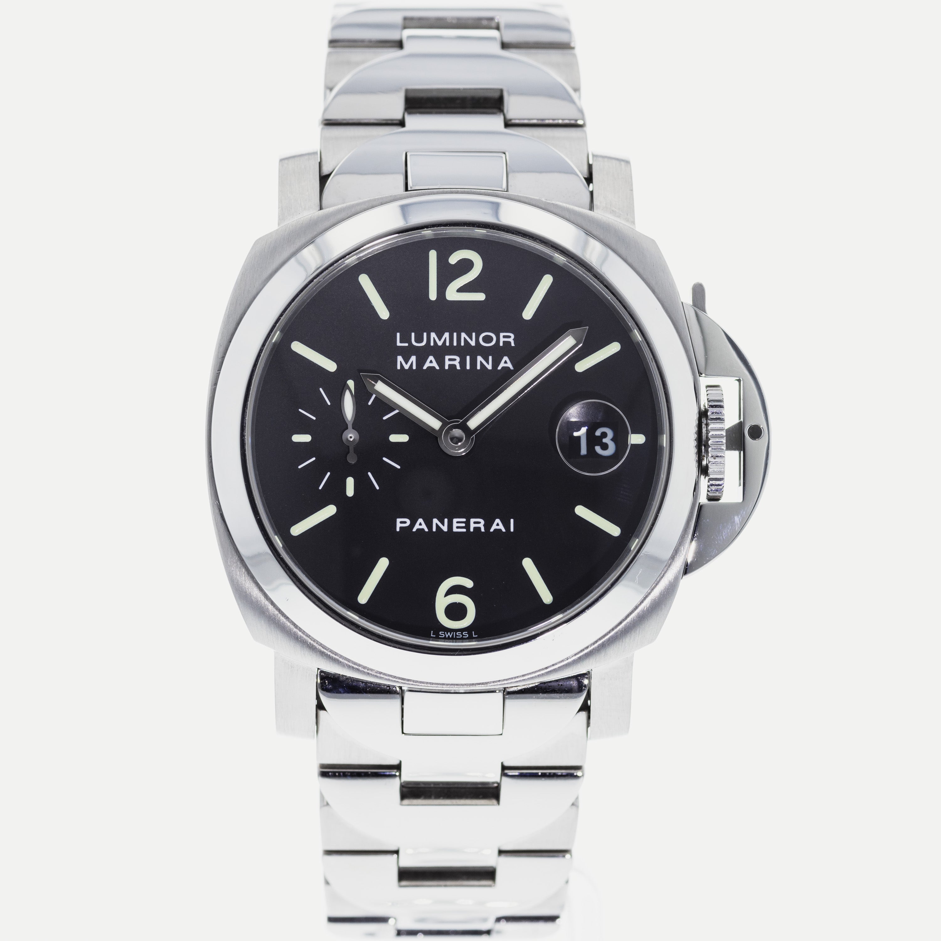 PANERAI LUMINOR MARINA 自動巻き腕時計 Panerai Luminor Marina 1950 3 Days Automatic Acciaio Mens