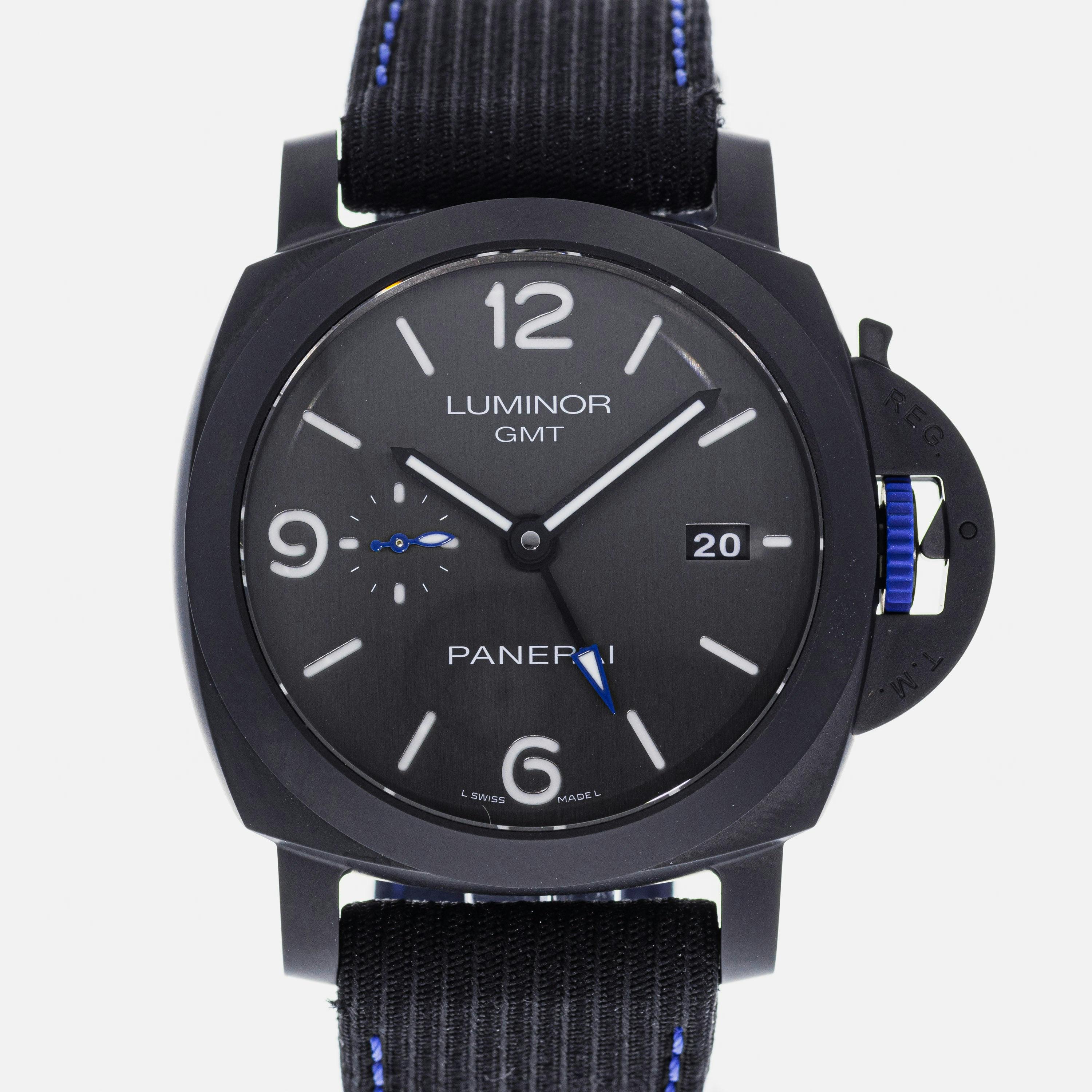 Panerai Luminor GMT Bucherer Blue Limited Edition PAM 1176