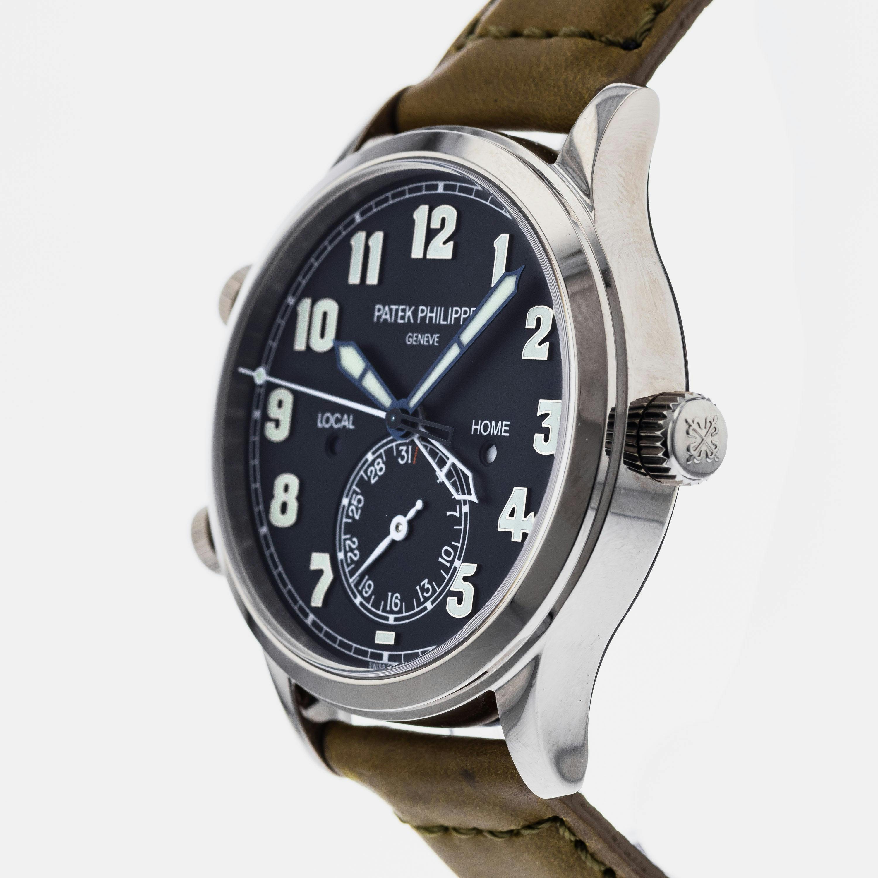 Patek Philippe Calatrava Pilot Travel Time 5524G – HODINKEE Shop