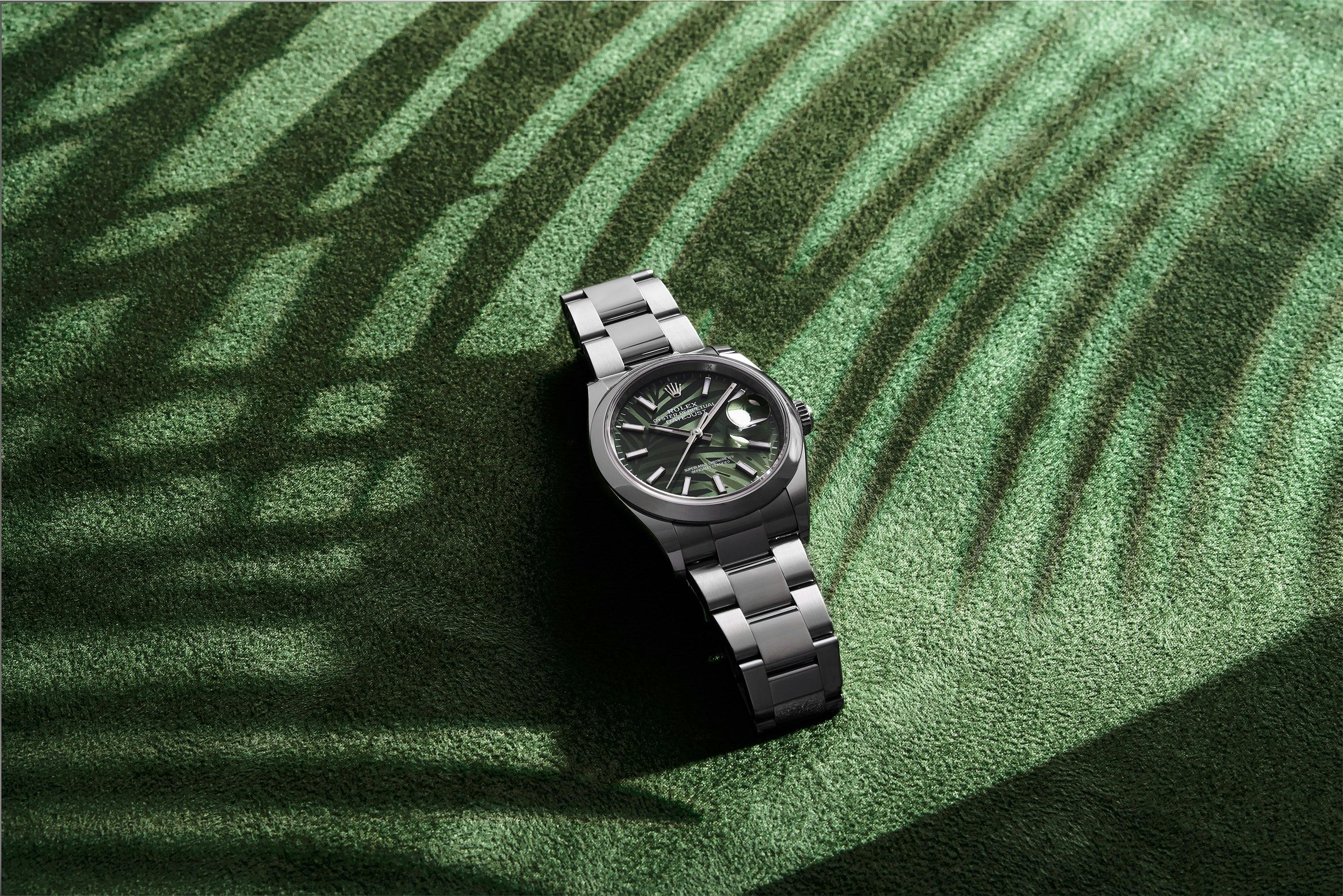 Rolex Datejust 36 Palm Motif Dial 126200 – HODINKEE Shop