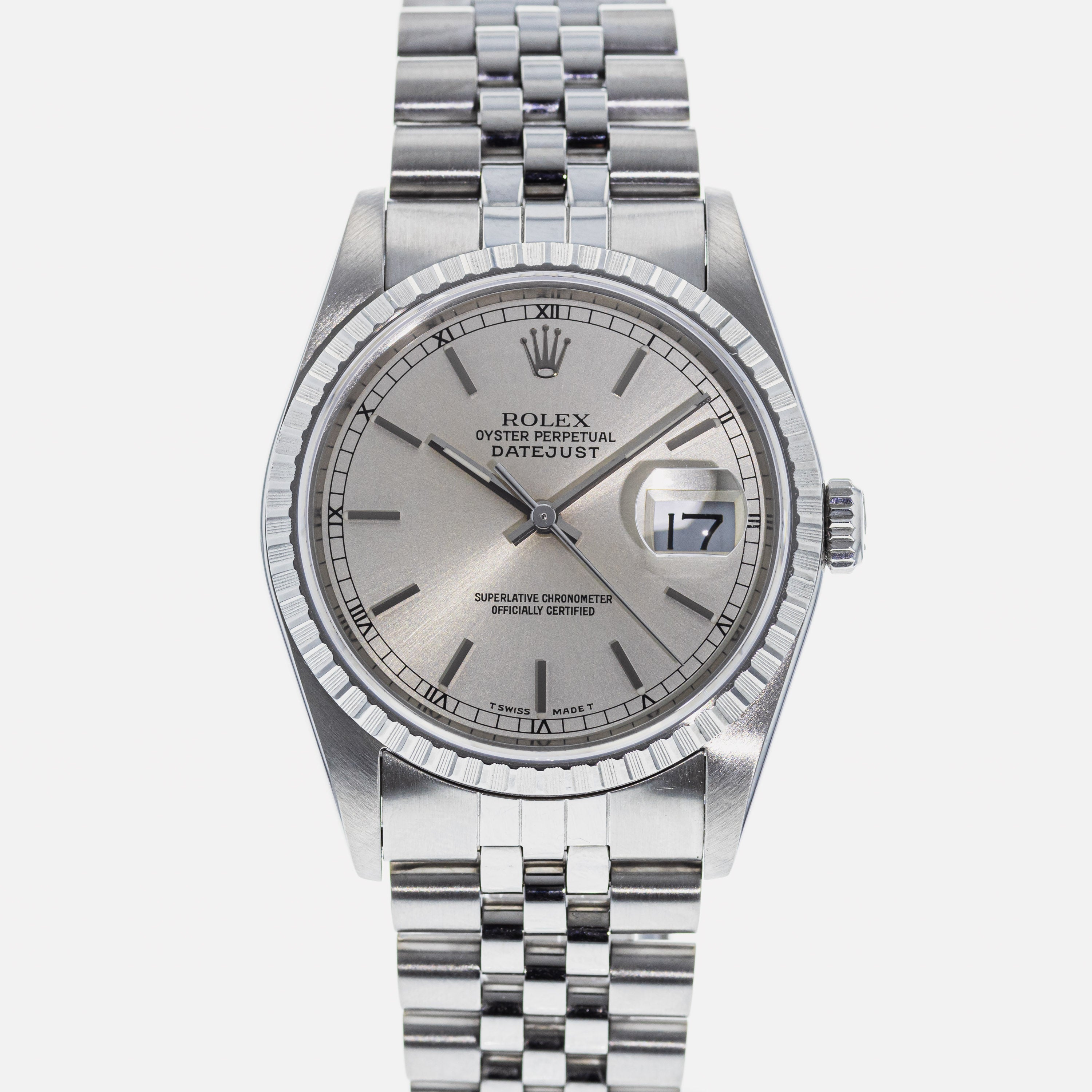 付属品無しの為激安ROLEX OYSTER PERPETUAL DATEJUST Rolex Oyster Perpetual Datejust Watch Stainless Steel & 18K