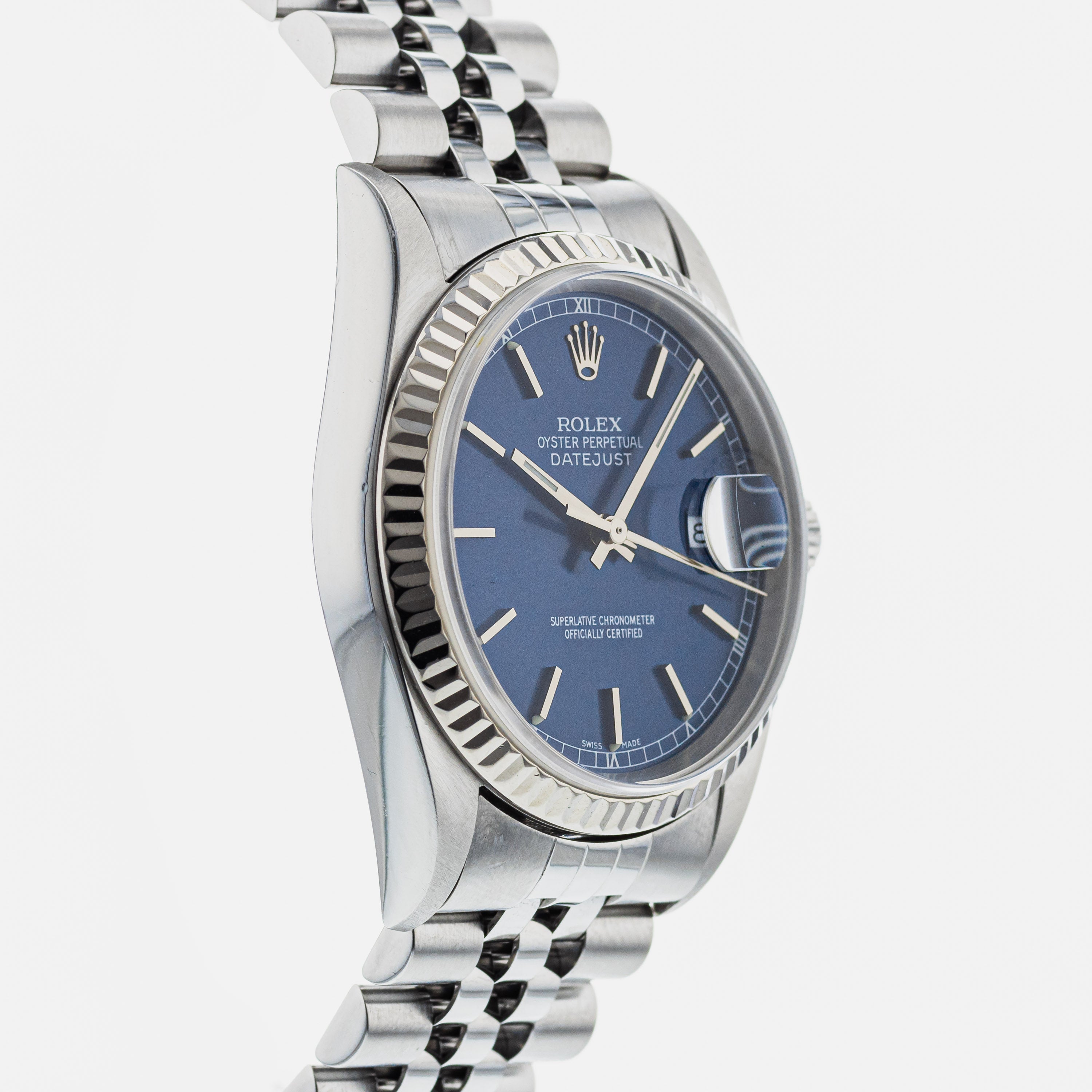 Rolex Datejust 16234 Black 1990 with original box and papers 3
