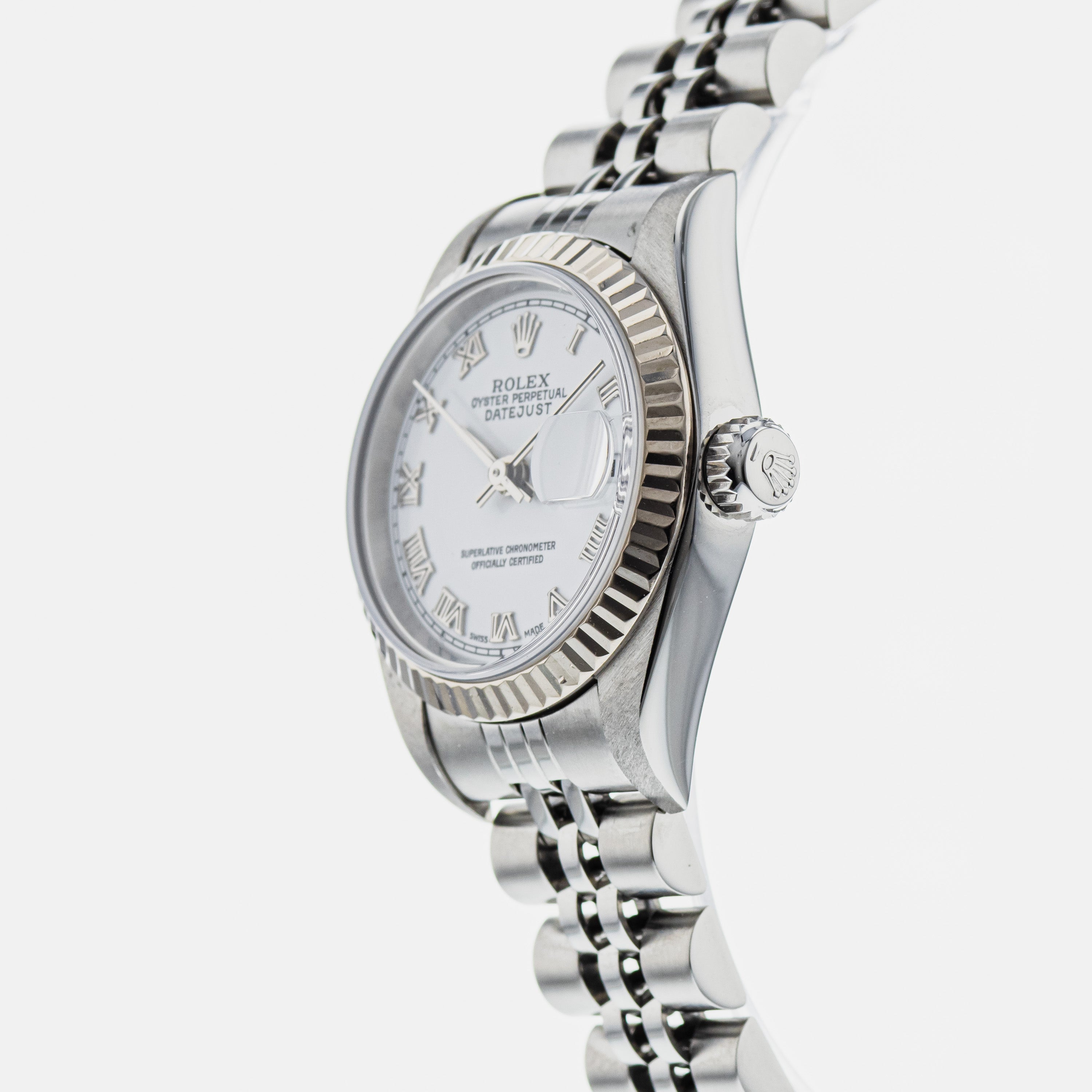 時計 ROLEX OYSTER PERPETUAL DATEJUST 79174G Rolex Ladies Datejust 79174 Jubilee Diamond Mother of Pearl