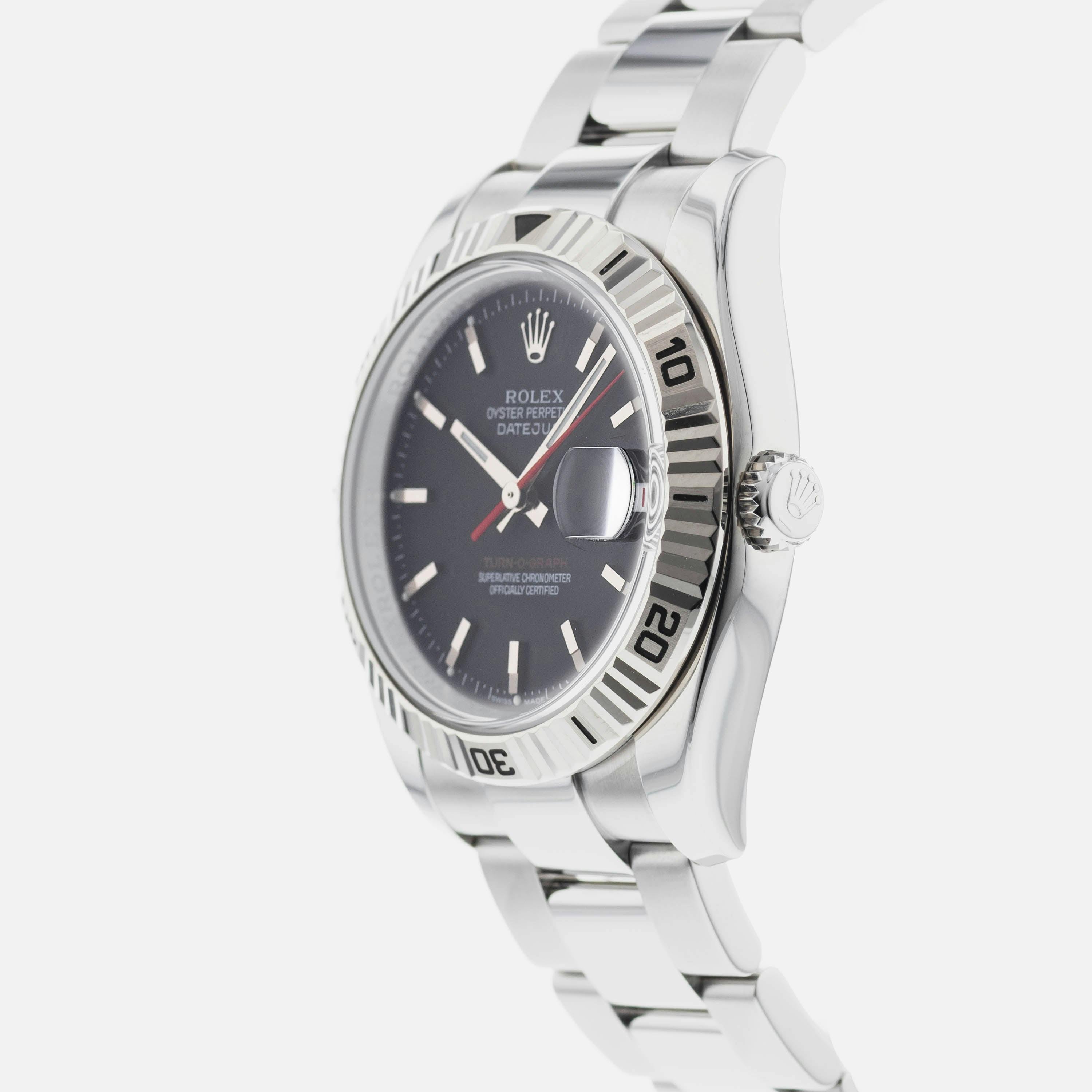 lupus  Rolex Datejust Turn-O-Graph Thunderbird 116264 – HODINKEE Shop