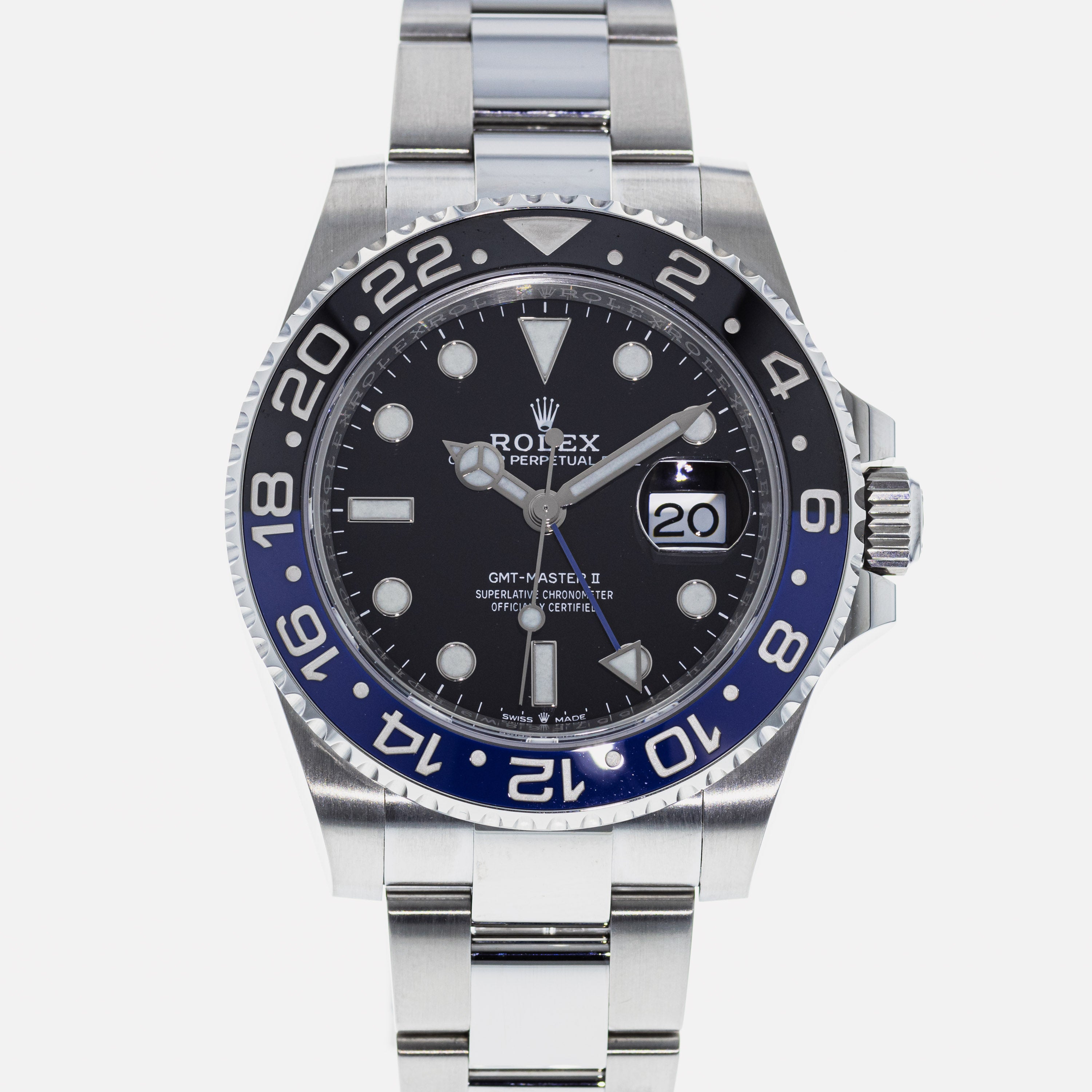 Rolex GMT-Master II Batman 126710BLNR – HODINKEE Shop