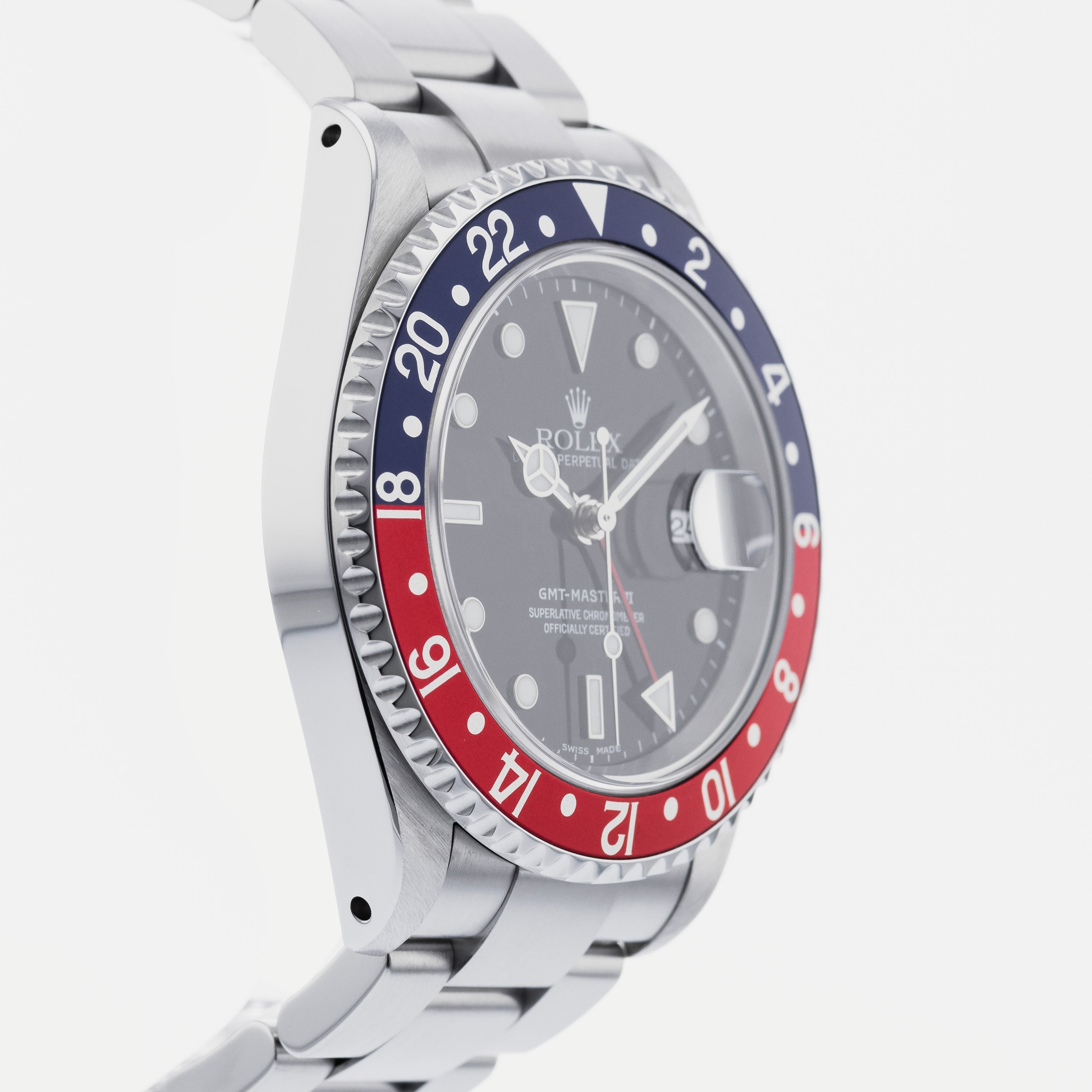Rolex gmt master 2 pepsi 16710 sales