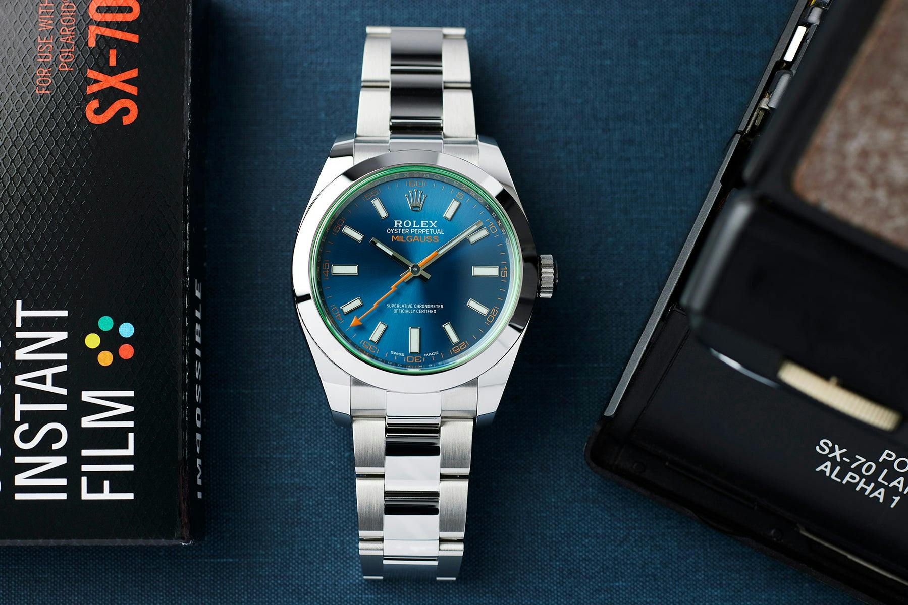 rolex milgauss size