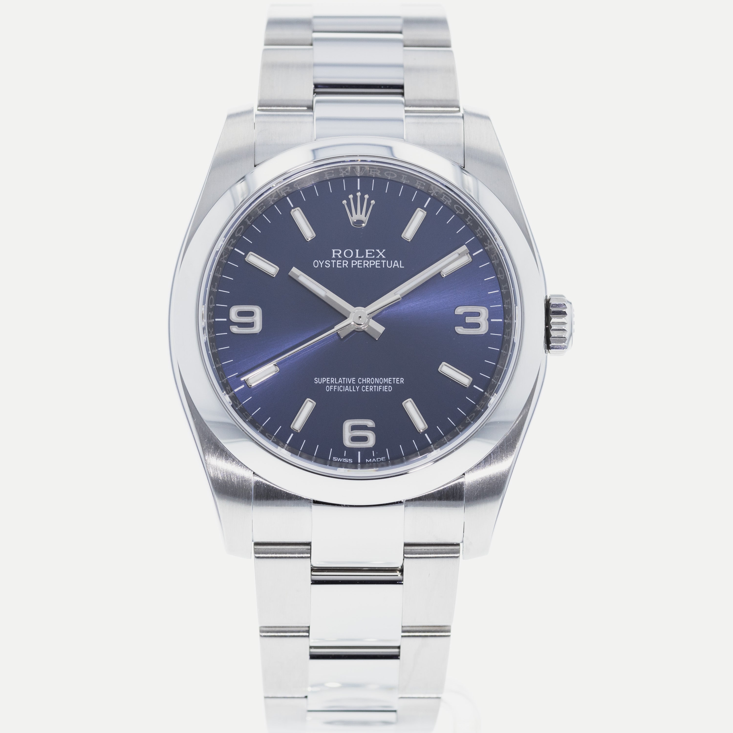 Rolex oyster perpetual 11600 blue shop