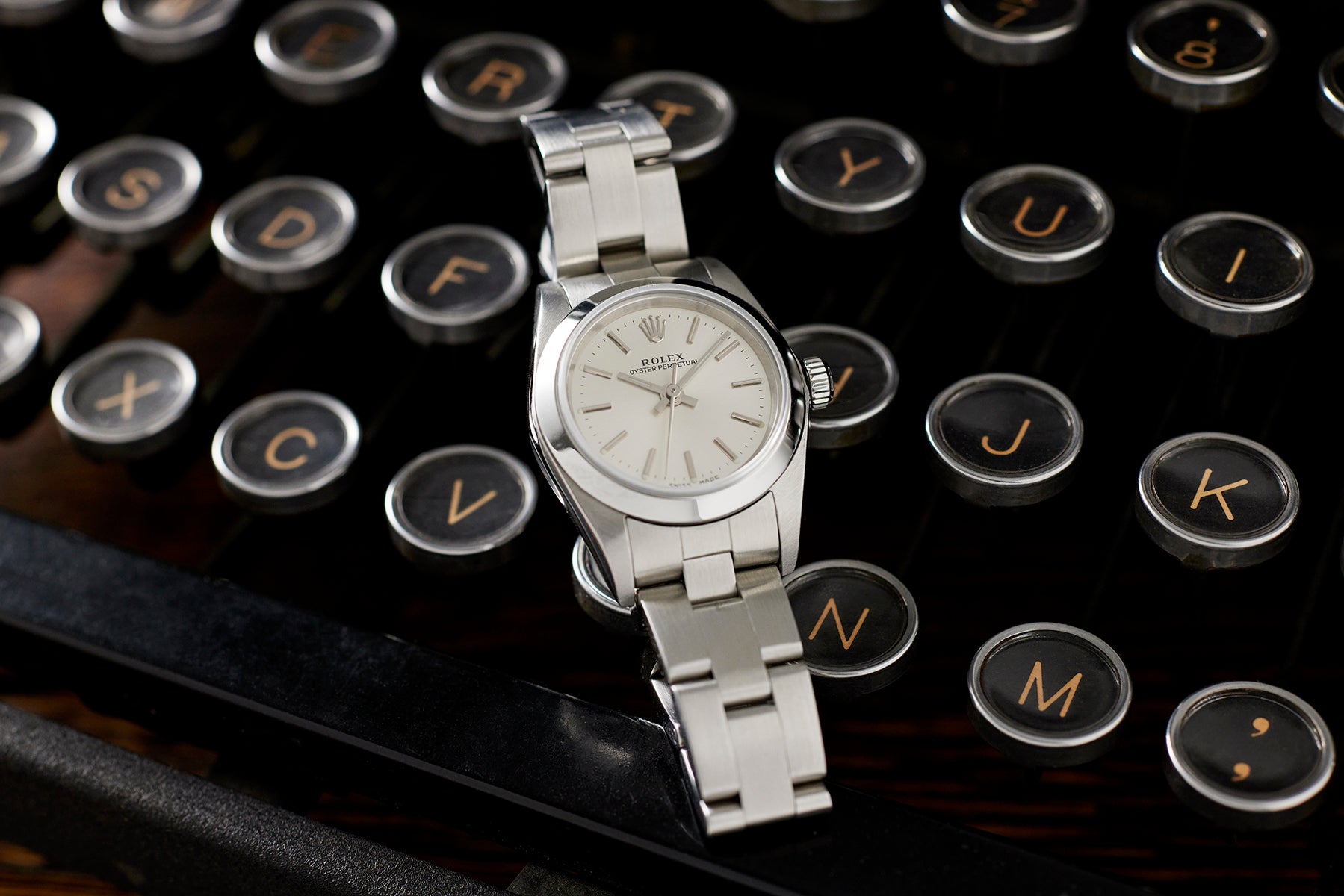 ROLEXディスプレイ Rolex President Platinum 228396TBR | Stock 64763