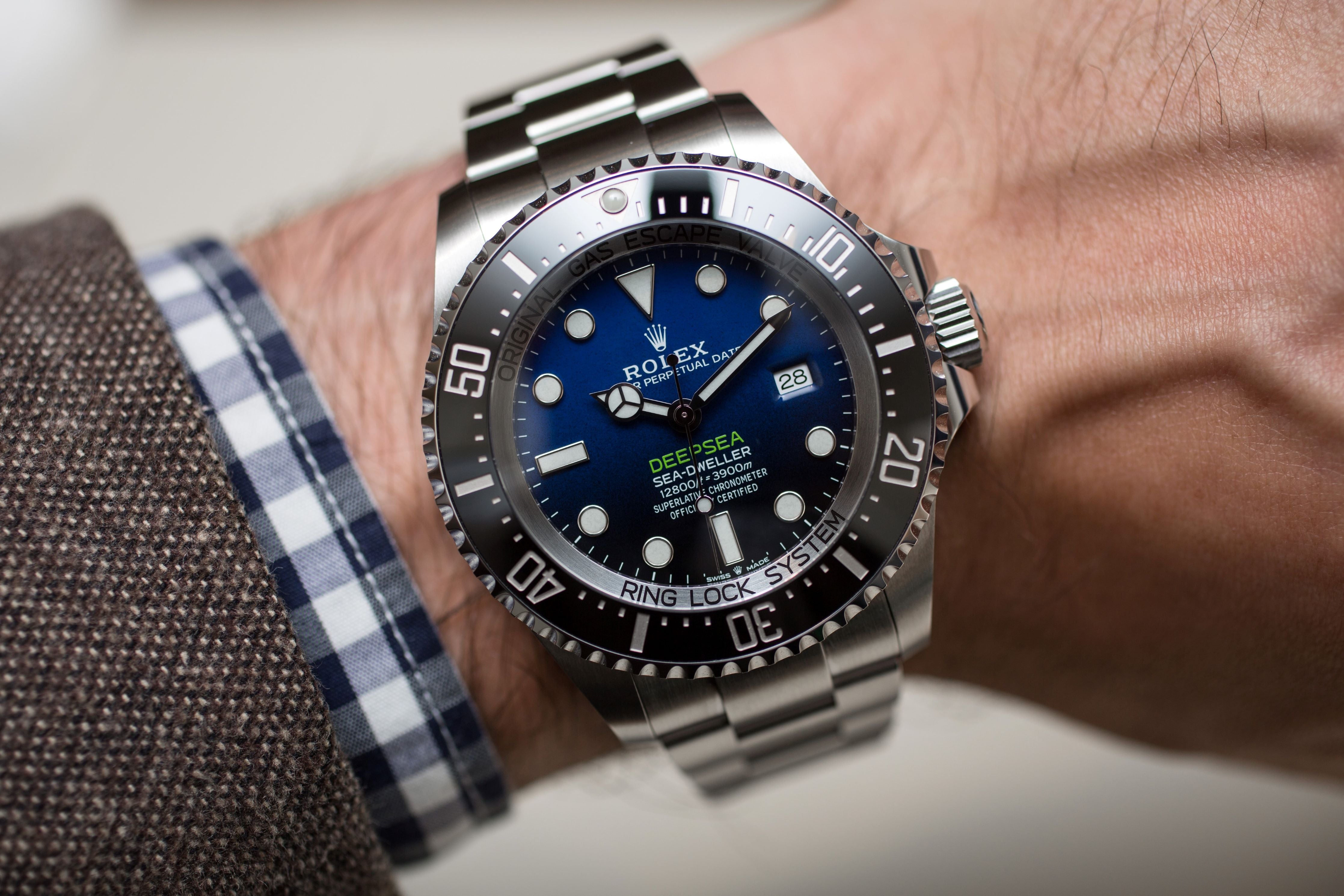 Rolex deep sea deep blue shop