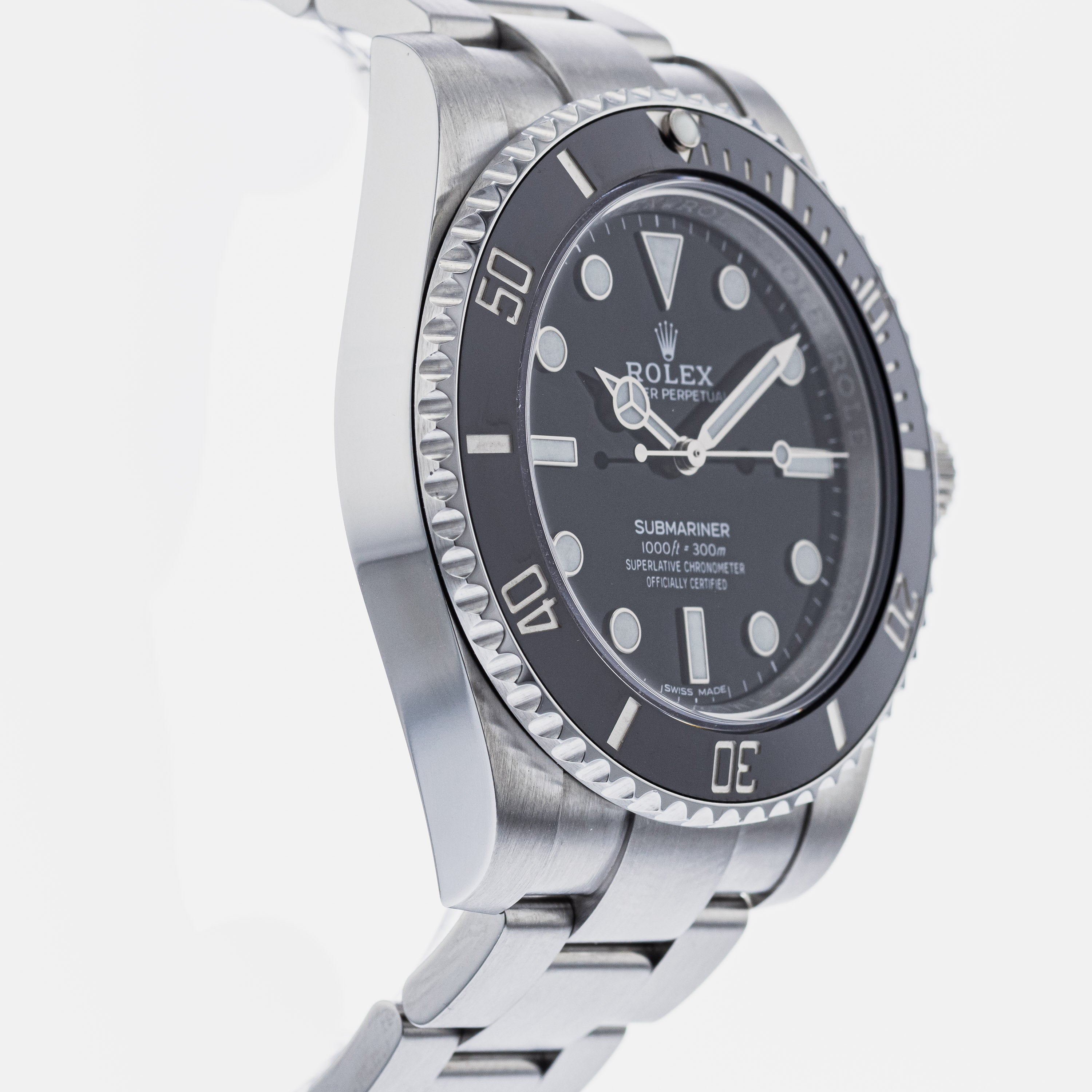 Size Rolex 114060 Lug To Lug Strap For Rolex Submariner 40mm