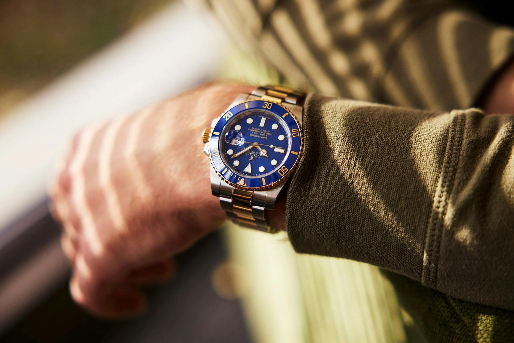 はる　ページ Preowned Rolex Submariner 16613 18k & steel 40mm W517323 | Gray & Sons