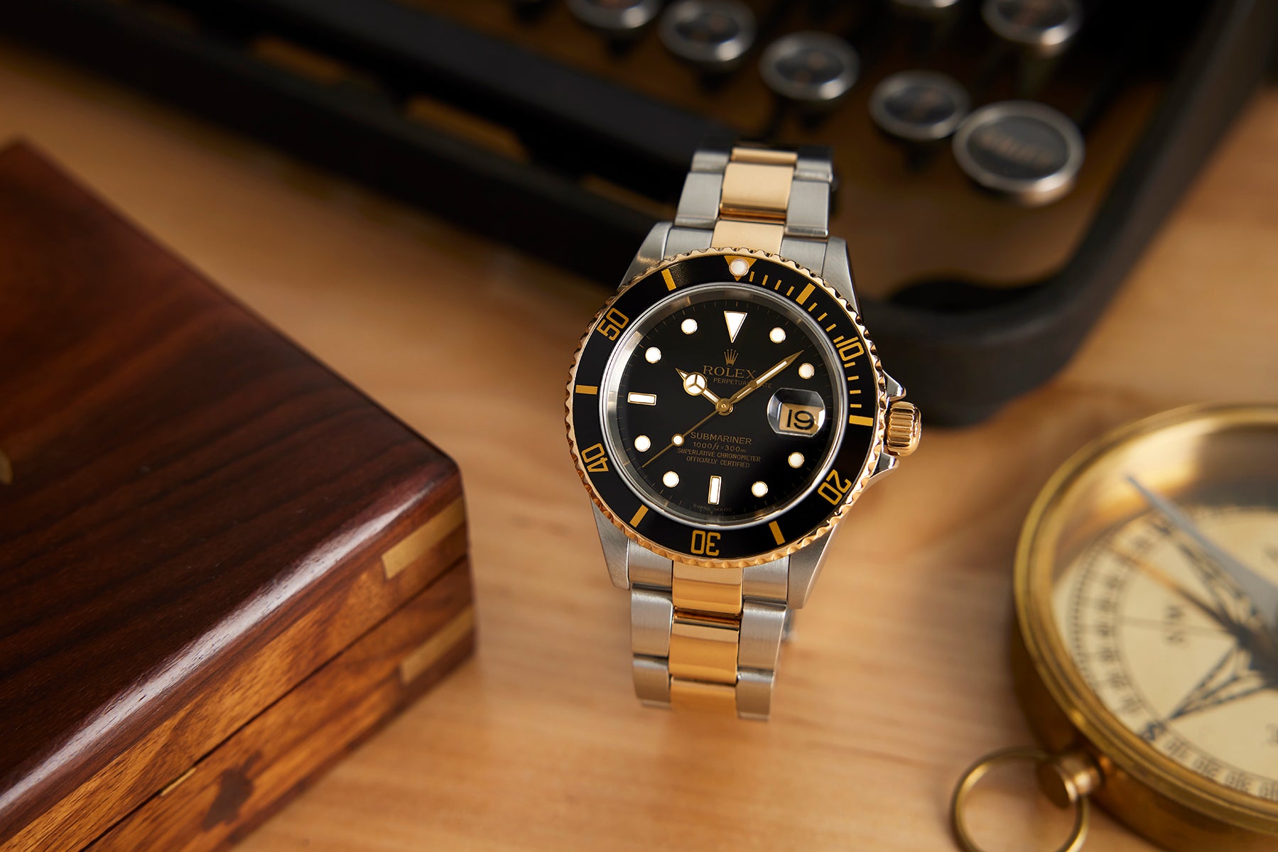 Rolex Submariner 16613 On Wrist Rolex Submariner 16613 HODINKEE Shop