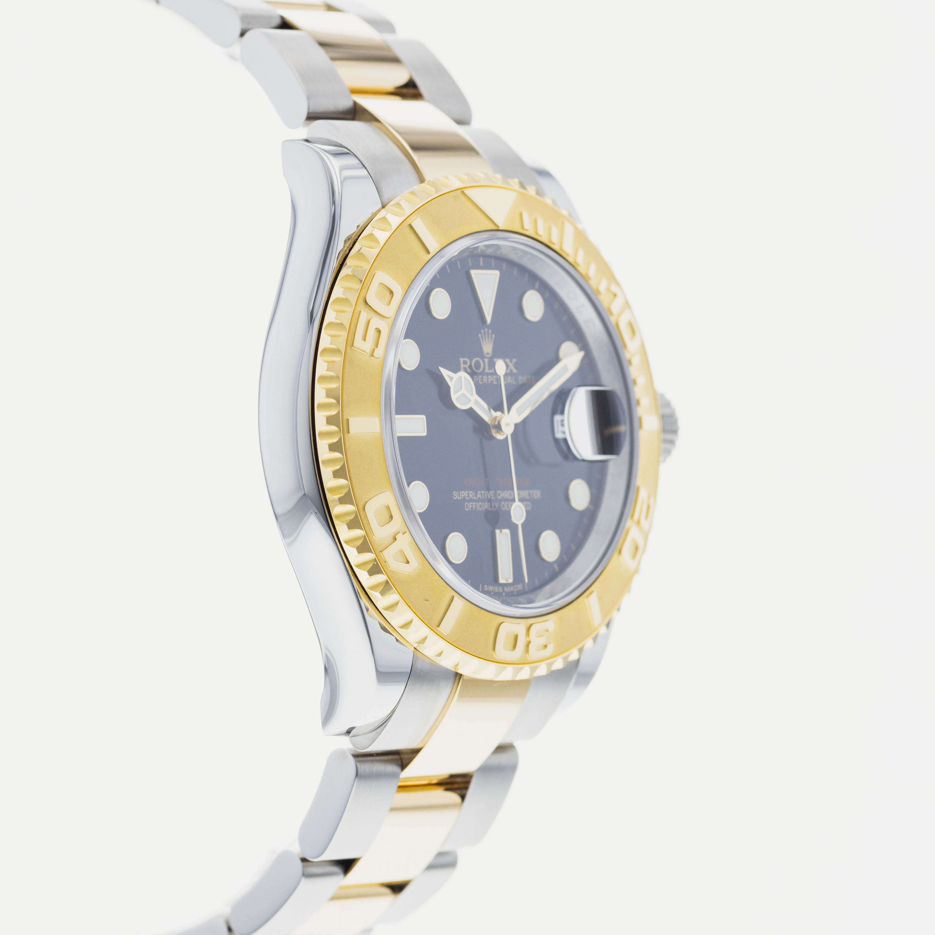 Rolex Yacht Master MidSize White Sapphire Dial for Ref