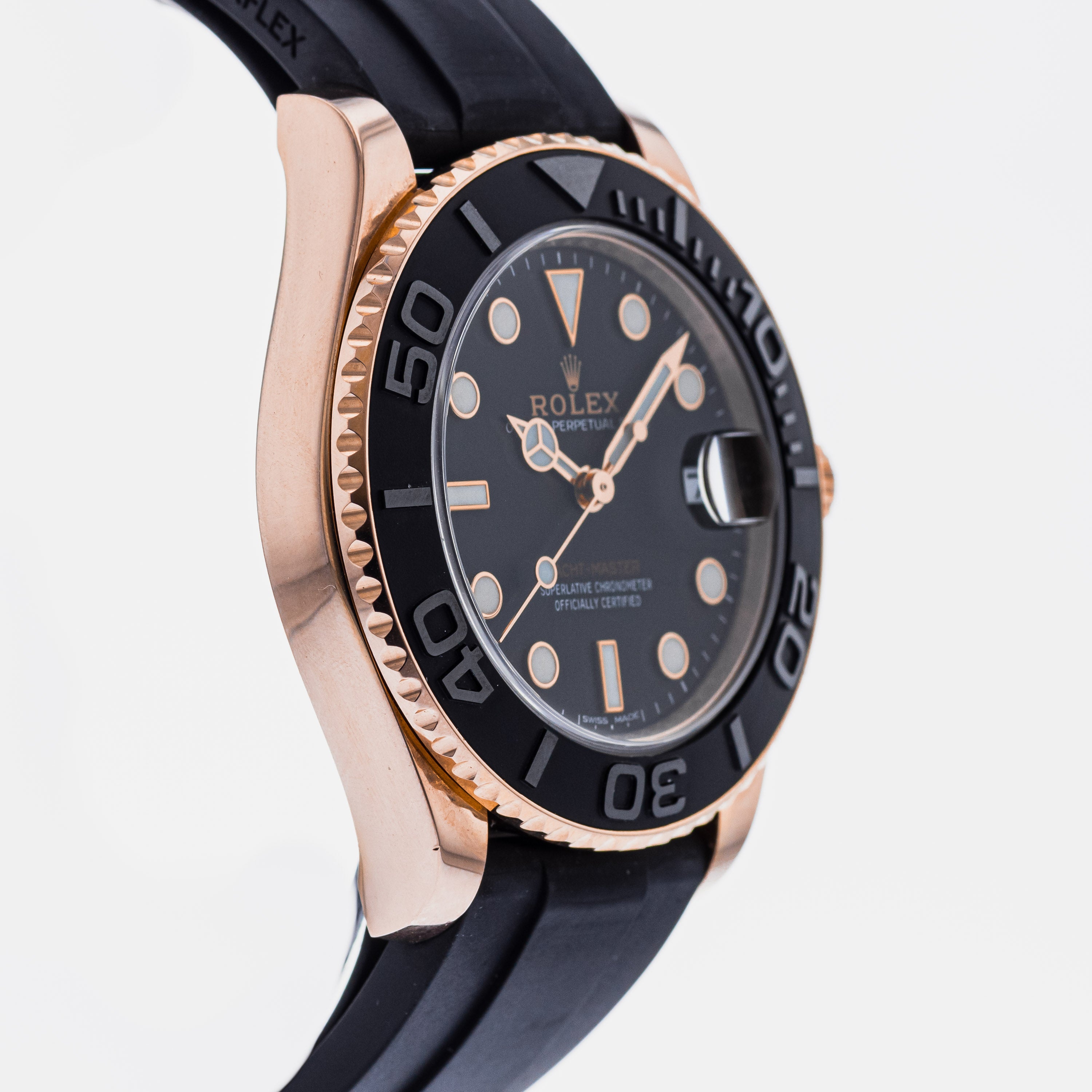 Rolex yachtmaster 37 rosegold sales
