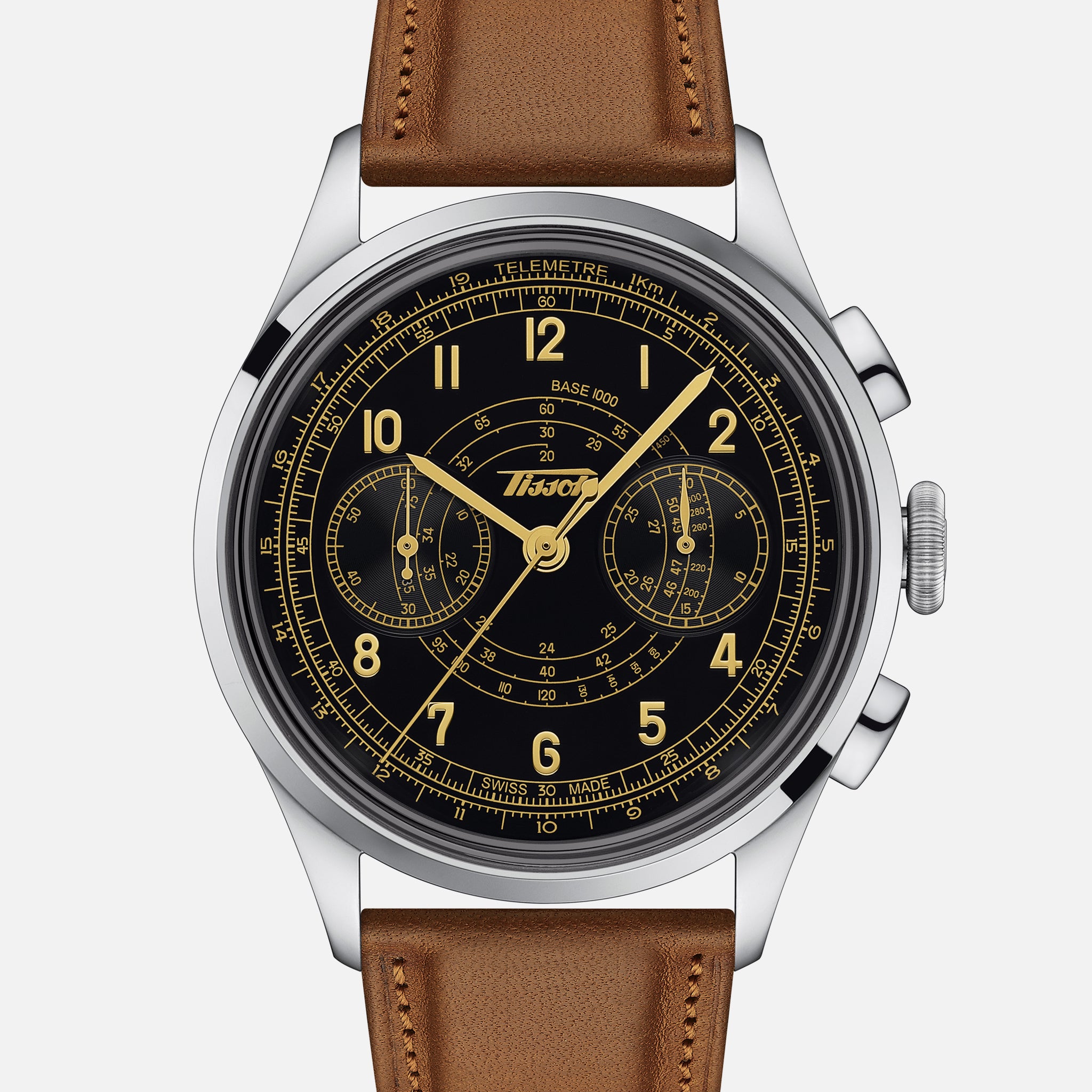 Telemeter 1938 Chronograph With Black Dial HODINKEE Shop