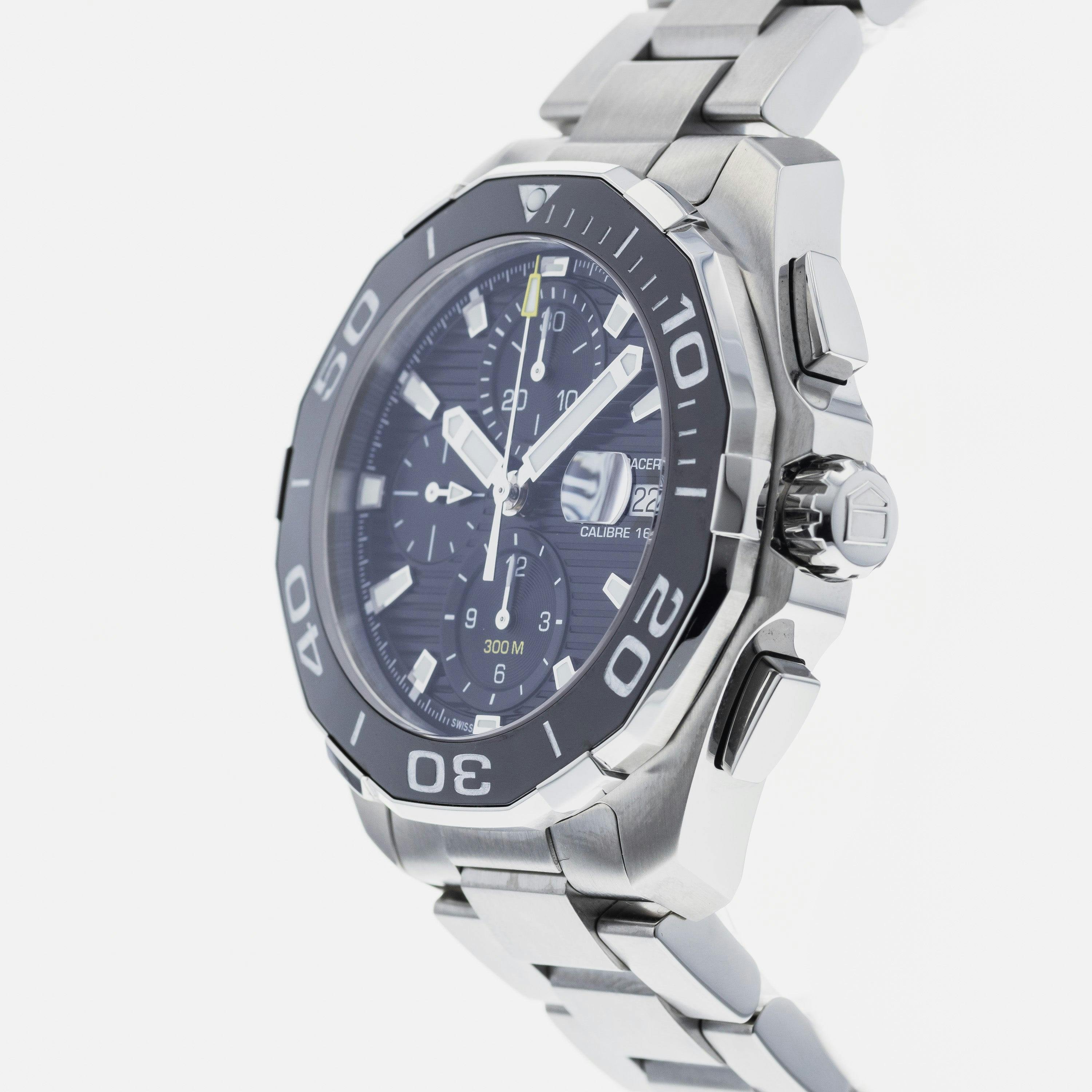 TAG Heuer Aquaracer 300M Calibre 16 Chronograph CAY211A – HODINKEE