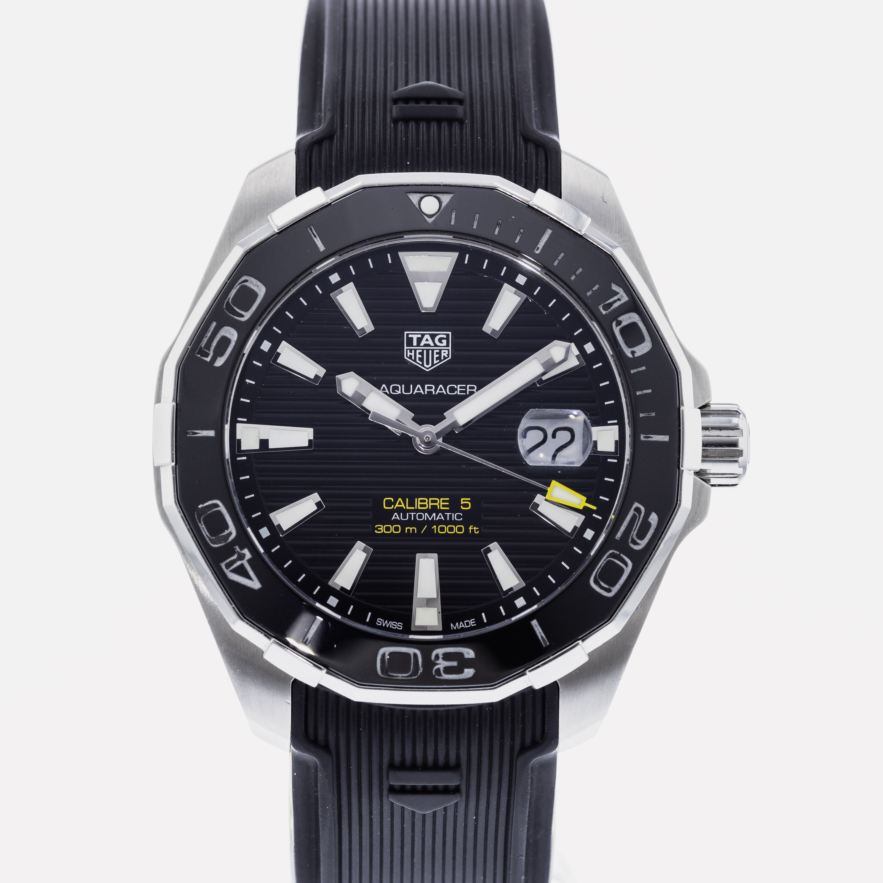 TAG Heuer Aquaracer 300M Calibre 5 WAY201A HODINKEE Shop