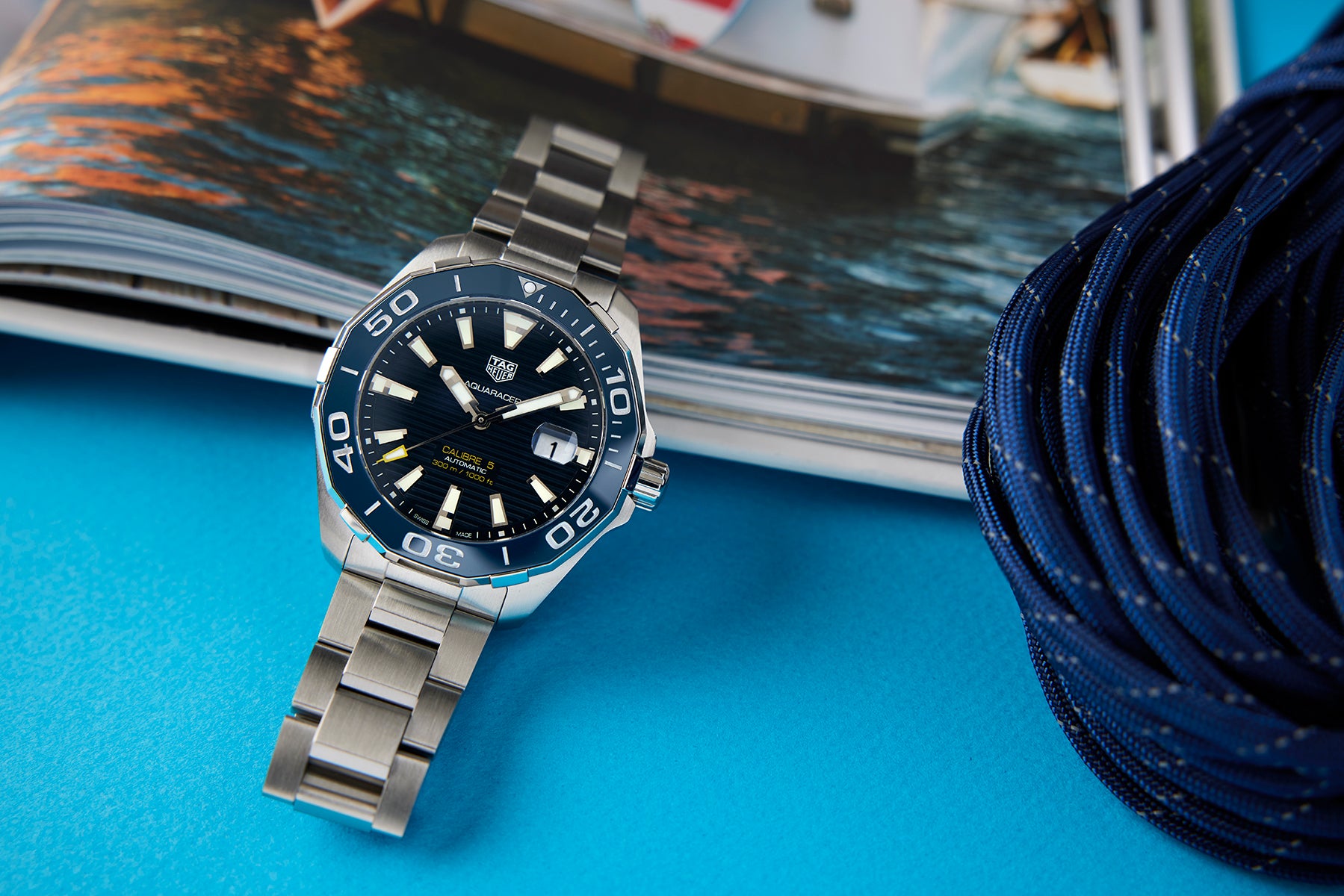 TAG Heuer Aquaracer 300M Calibre 5 WAY201B HODINKEE Shop