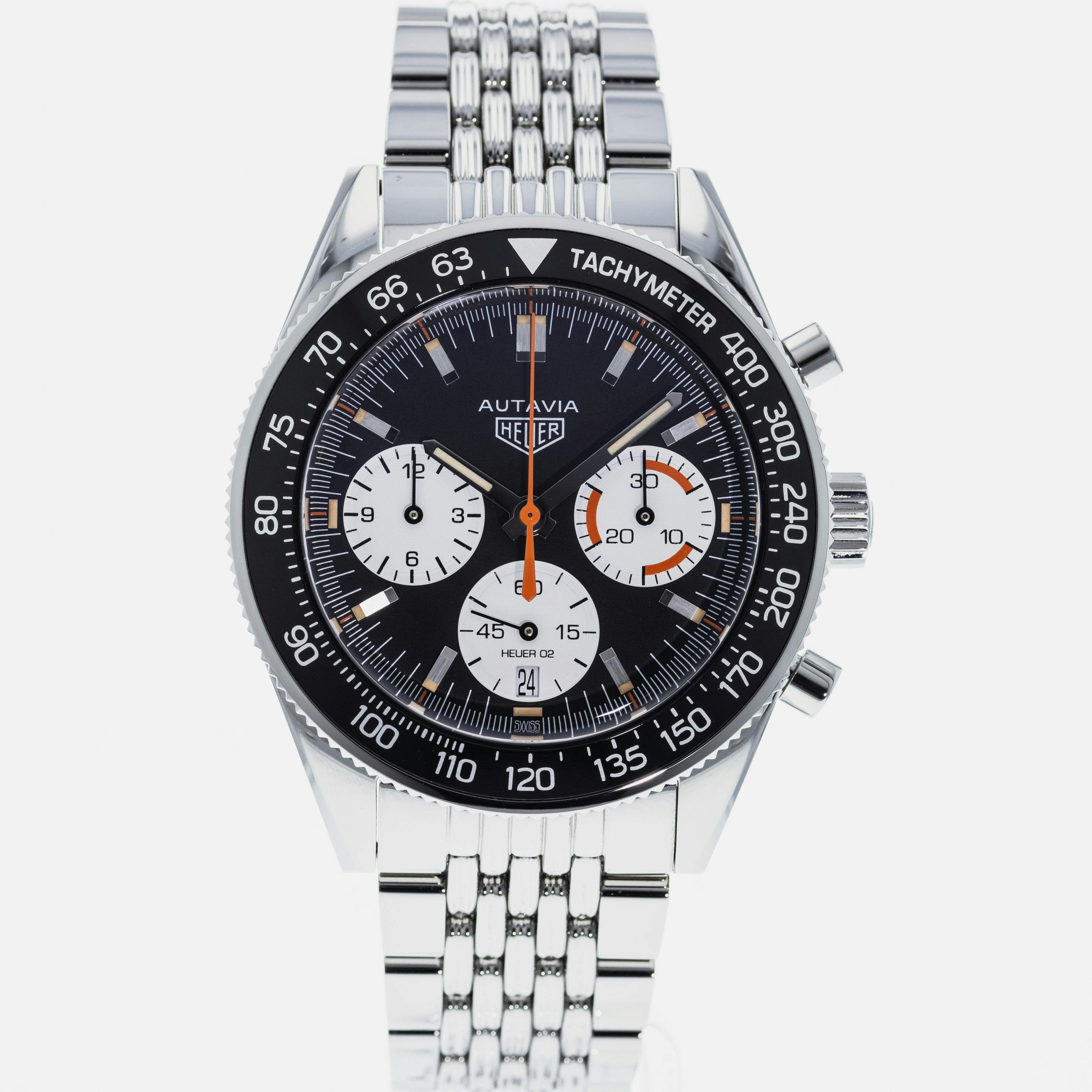 TAG Heuer Autavia Heritage Calibre Heuer 02 Hodinkee Special Edition CBE2117