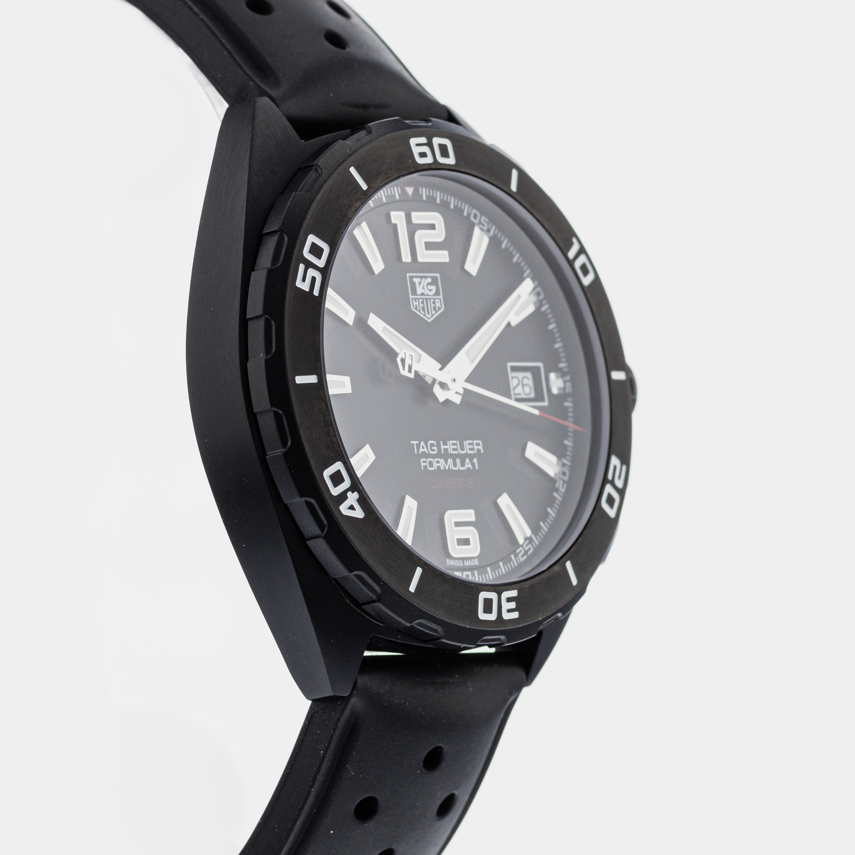 Tag heuer formula 1 calibre 5 black online