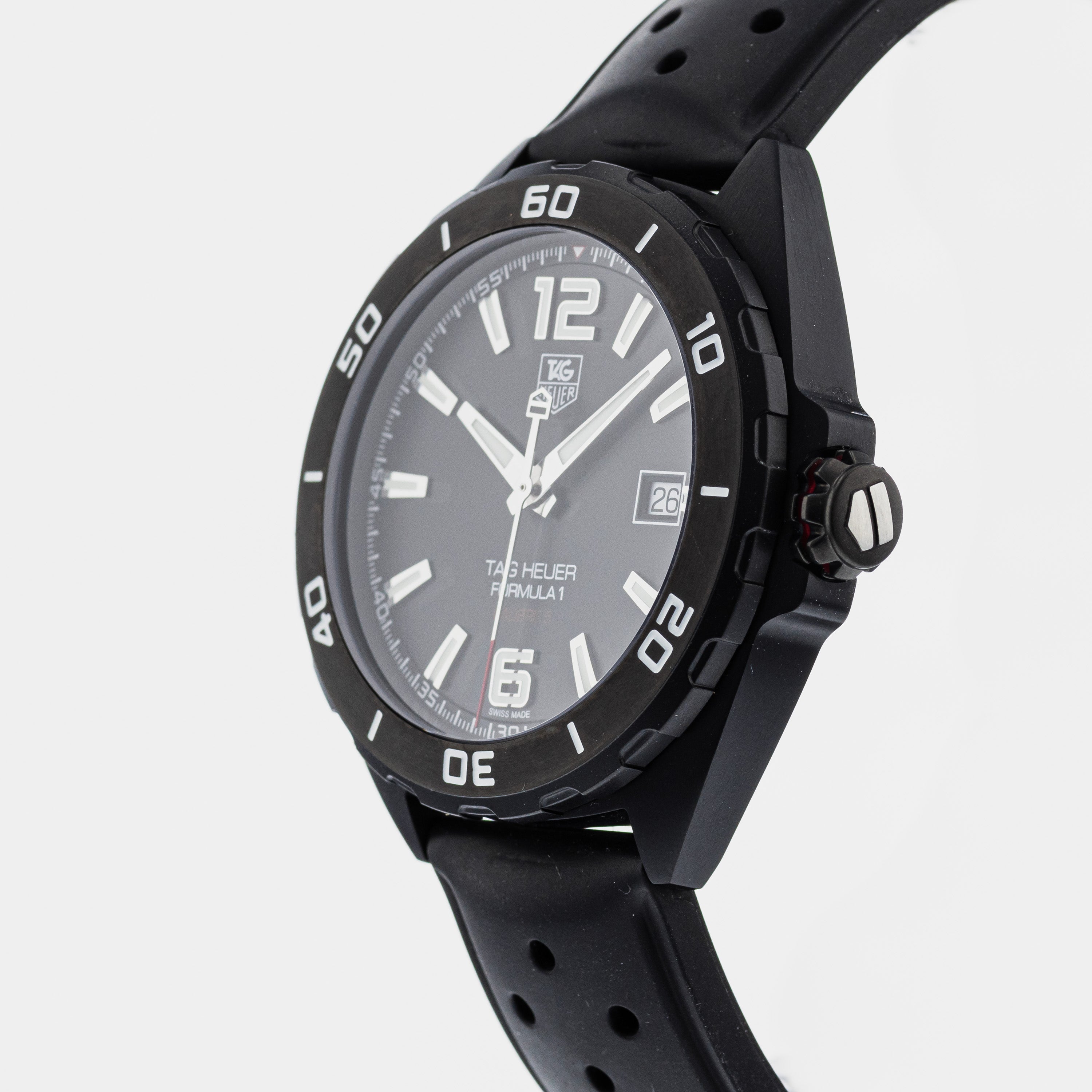 Tag heuer formula 1 calibre 5 rubber strap cheap
