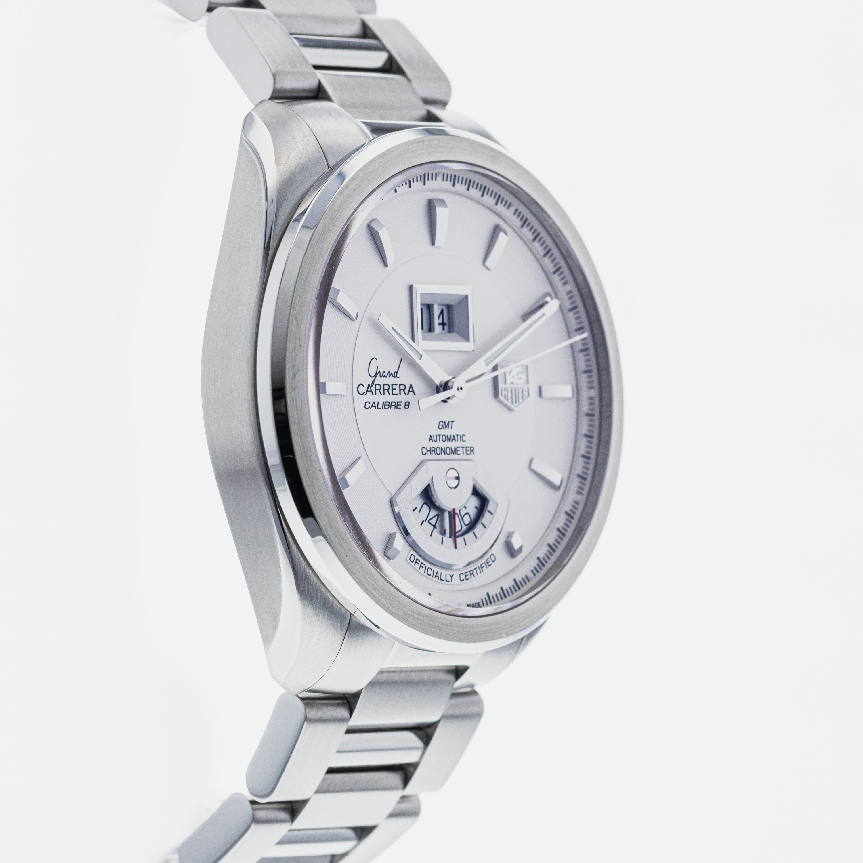 Tag heuer grand carrera calibre 8 gmt automatic chronometer price hot sale