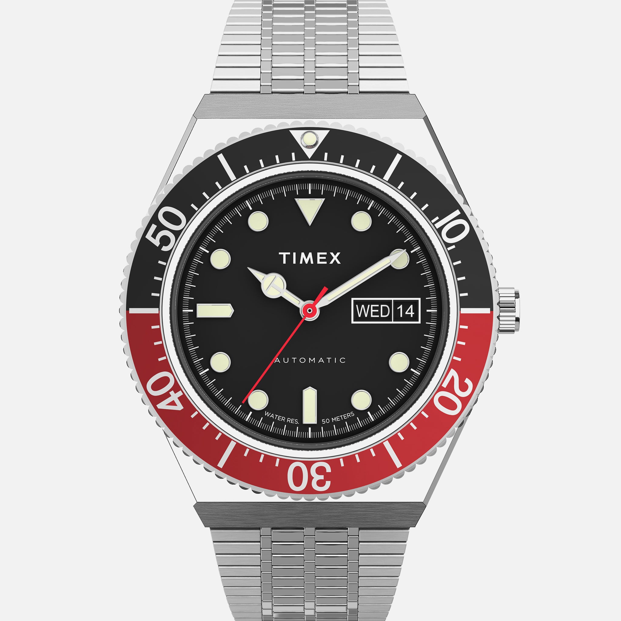 M79 Automatic 40mm With Red-Black Bezel On Bracelet – HODINKEE Shop