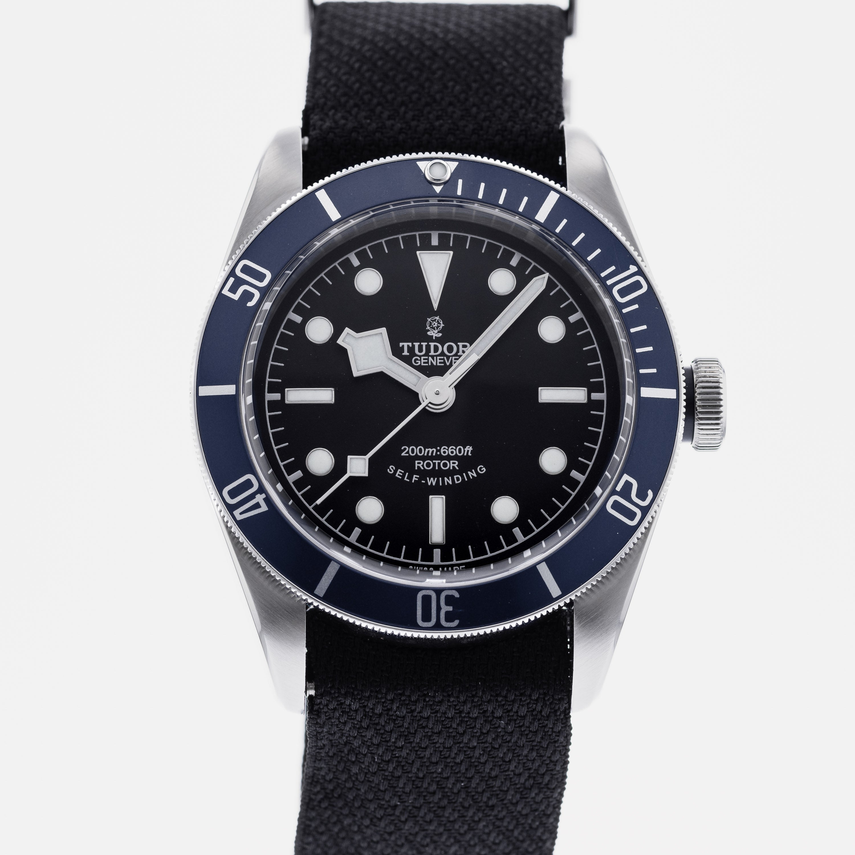 Tudor Heritage Black Bay Blue 79220 HODINKEE Shop