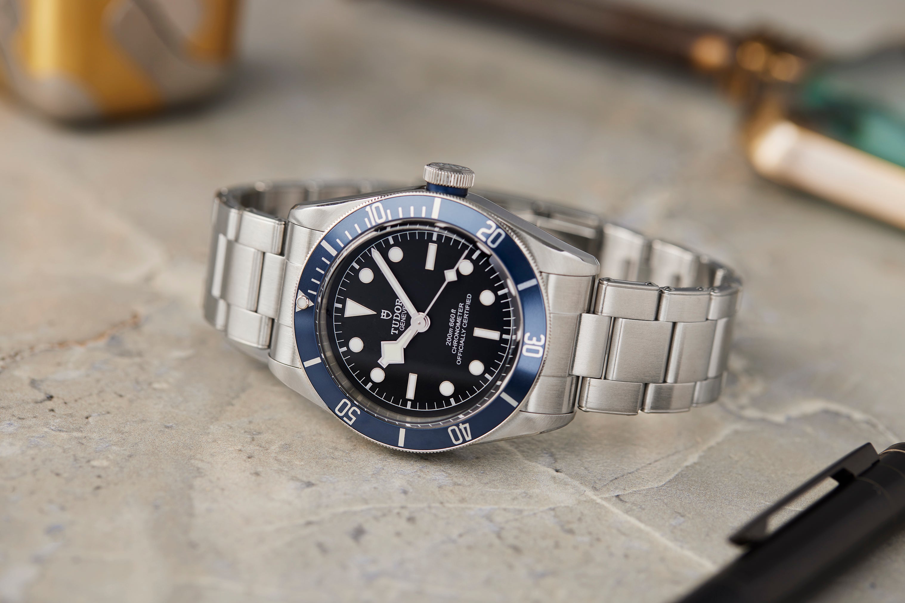 Tudor Heritage Black Bay Blue 79230b Tudor Heritage Black Bay Blue