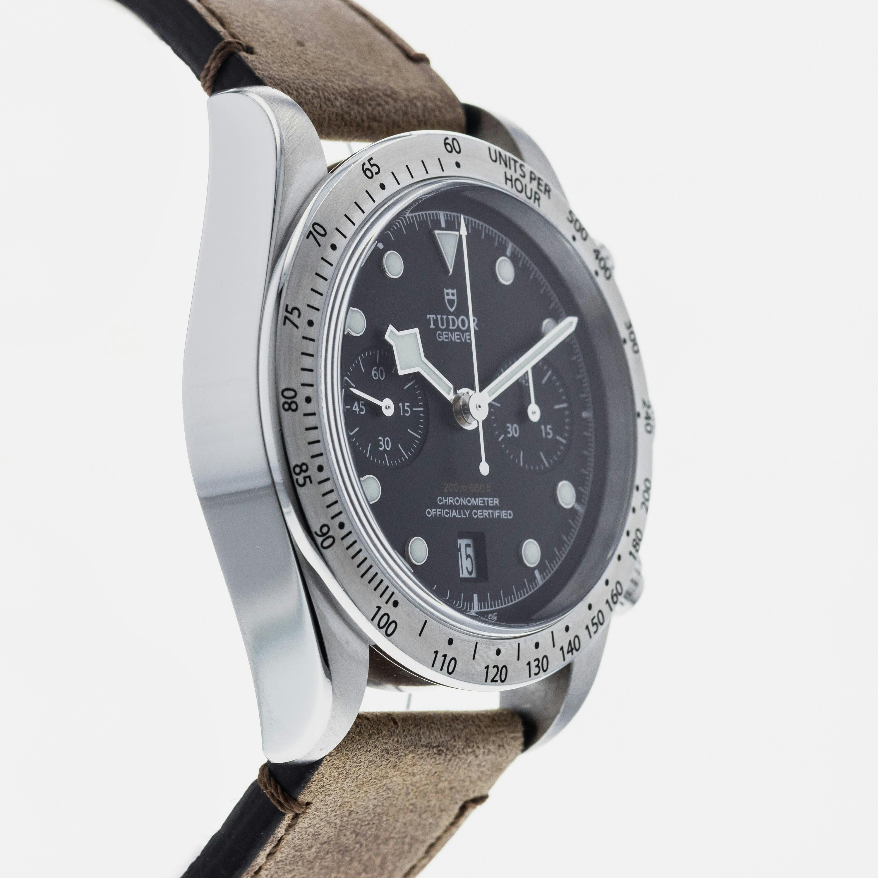 Tudor Heritage Black Bay Chronograph 79350 – HODINKEE Shop